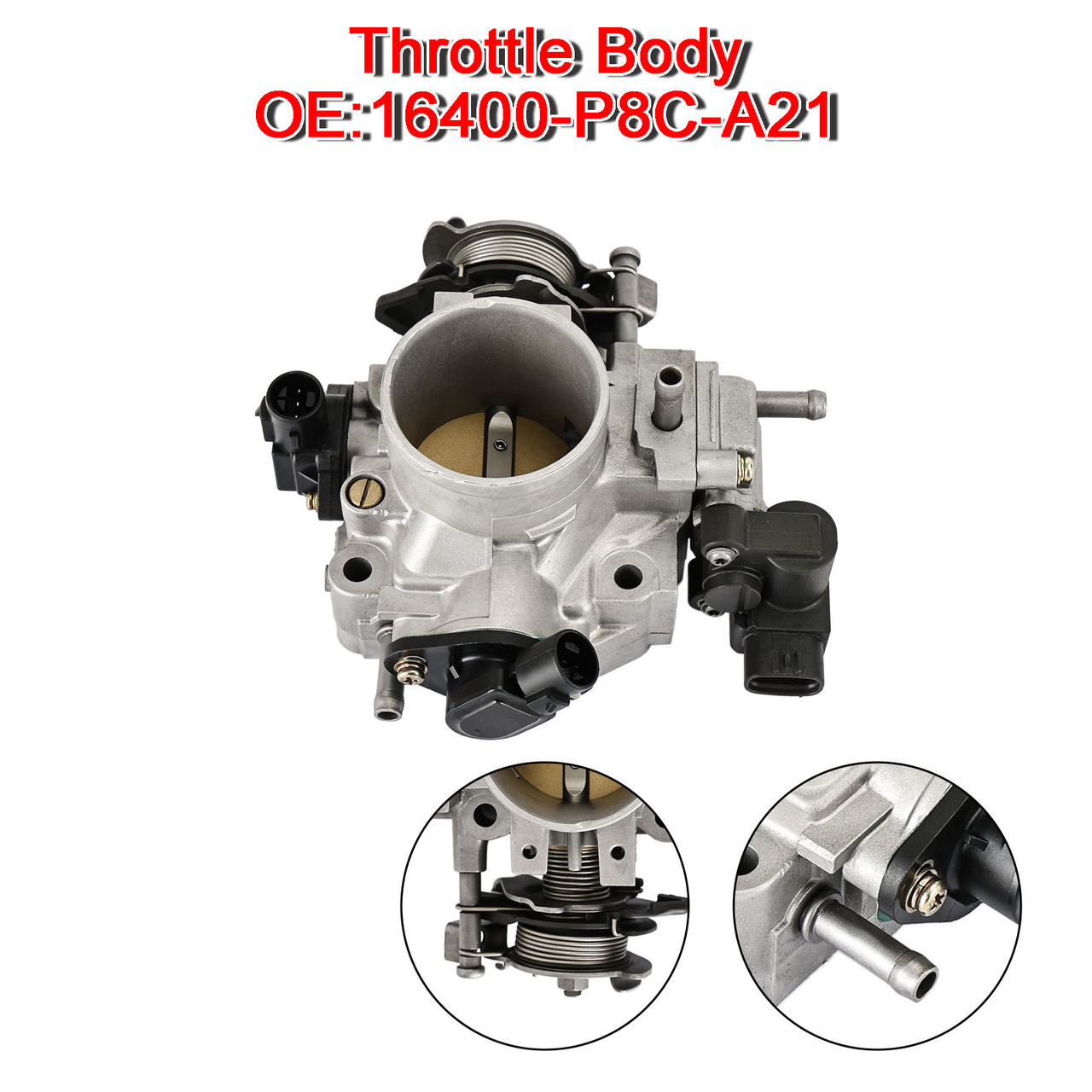 Throttle Body Assembly for Honda Accord Acura TL CL 3.0 3.2L 97-03 16400-P8C-A21