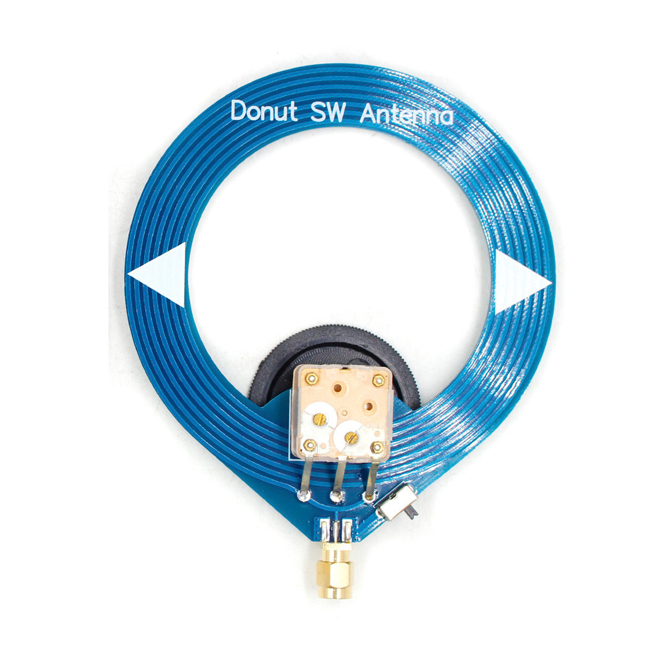 Donut Blue SW HF Shortwave Antenna Mini Loop Antenna for Malahiteam DSP DSP2