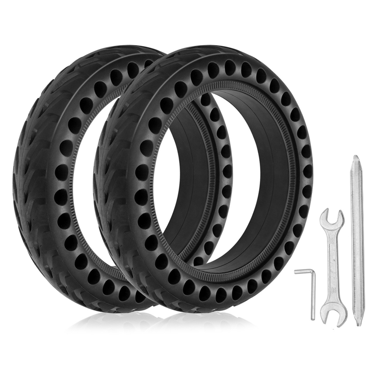 2隆脕8.5隆掳solid Electric Scooters Tires W/3 Tools For Xiaomi m365 gotrax gxl/XR