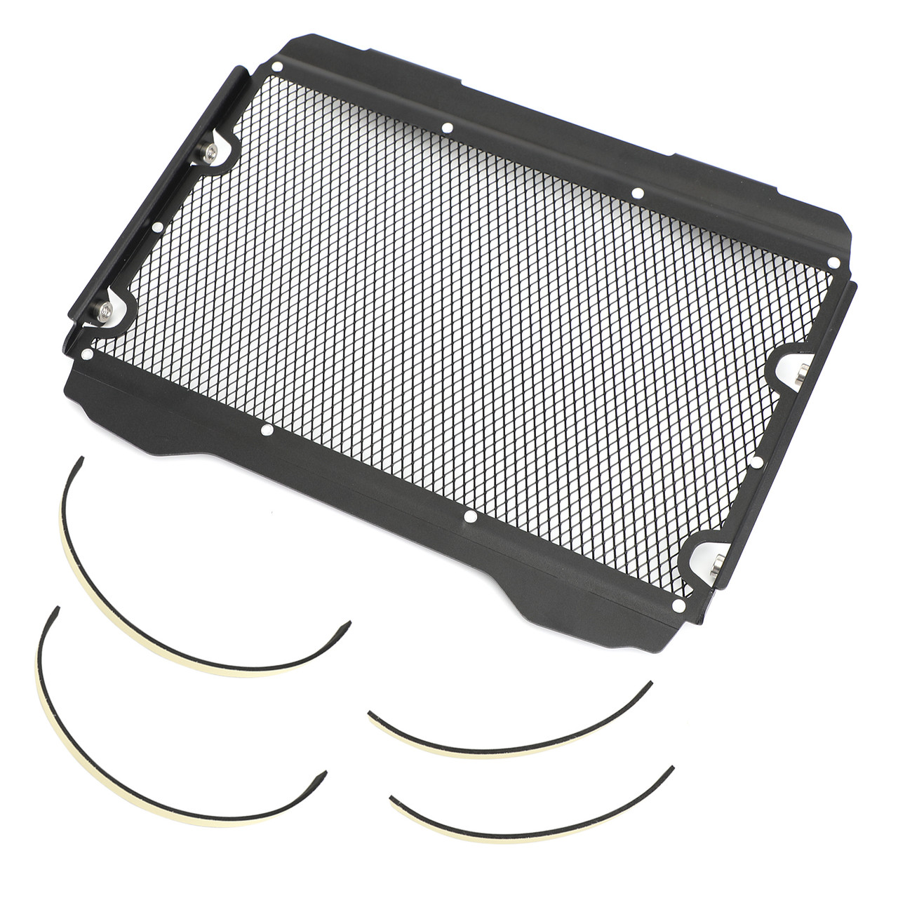 Motorcycal Radiator Guard Protector Radiator Cover Silver For Yamaha Mt-07 21-22