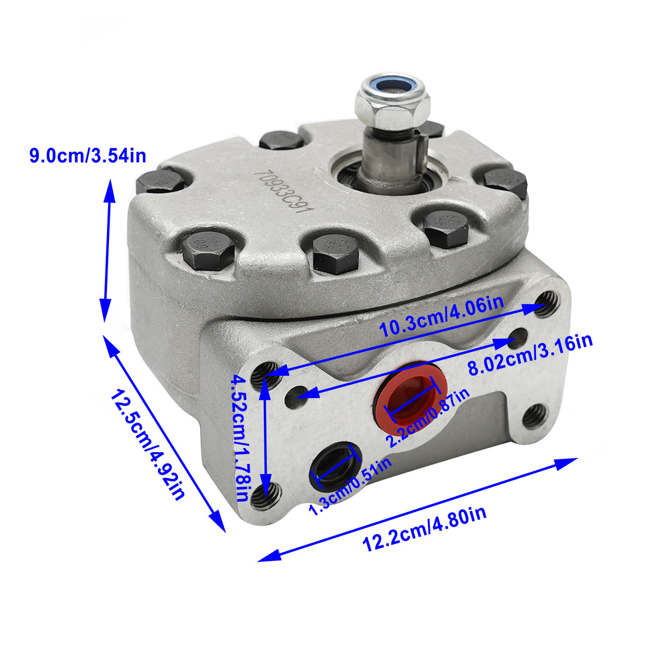 1949296C1 Hydraulic Pump For Case-IH Tractor 1026 1256 1456 1466