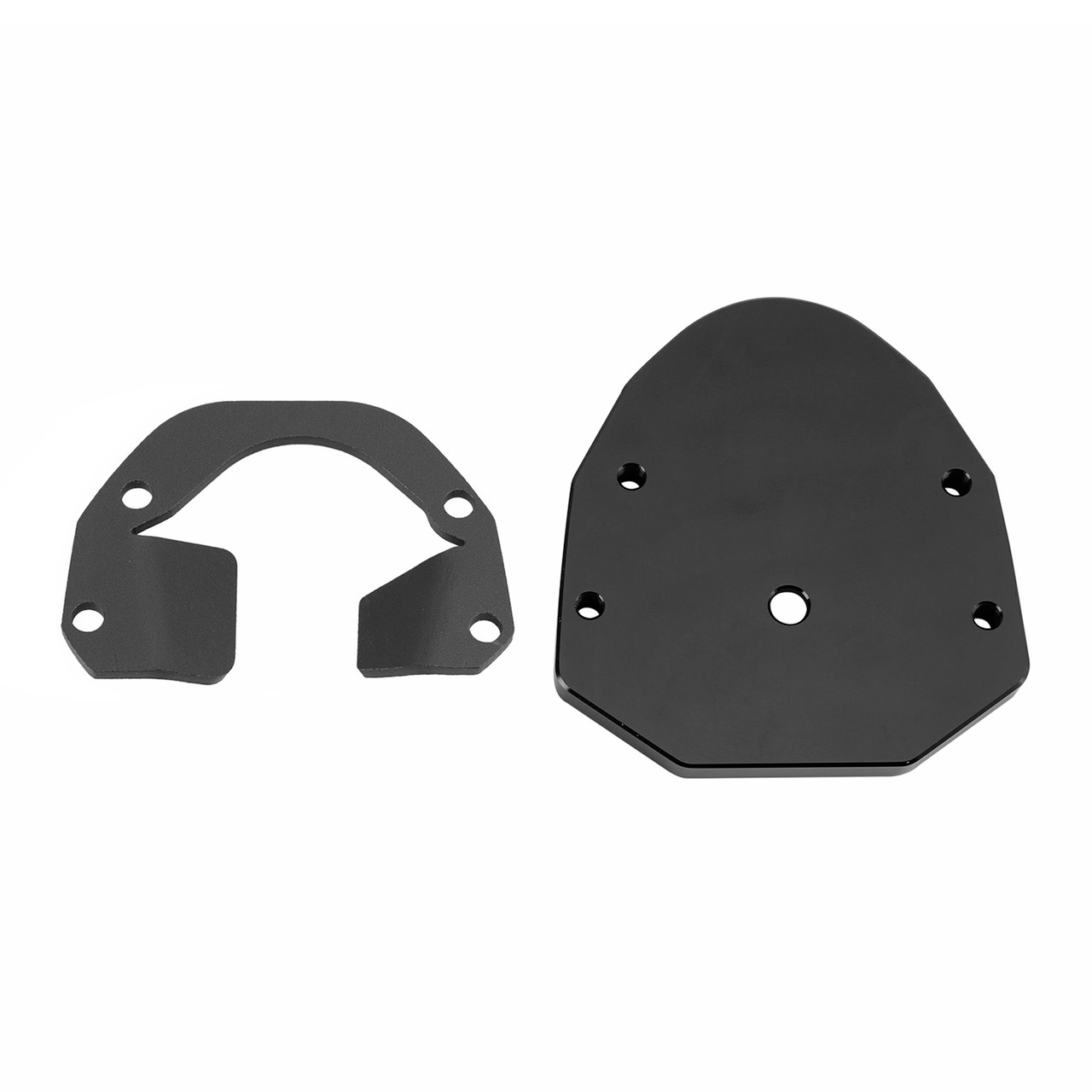 Kickstand Enlarge Plate Pad fit for Yamaha XT1200Z XT1200ZE Super Tenere 2014-21 BLK