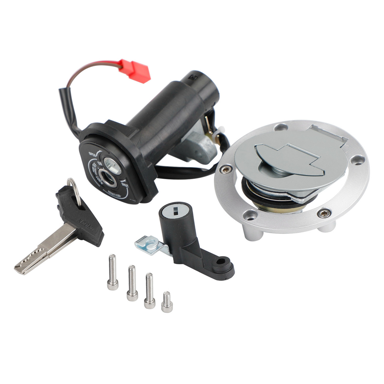 Ignition Lock, Fuel Tank Cap And Seat Lock Fits Yamaha YZF-R15 MT