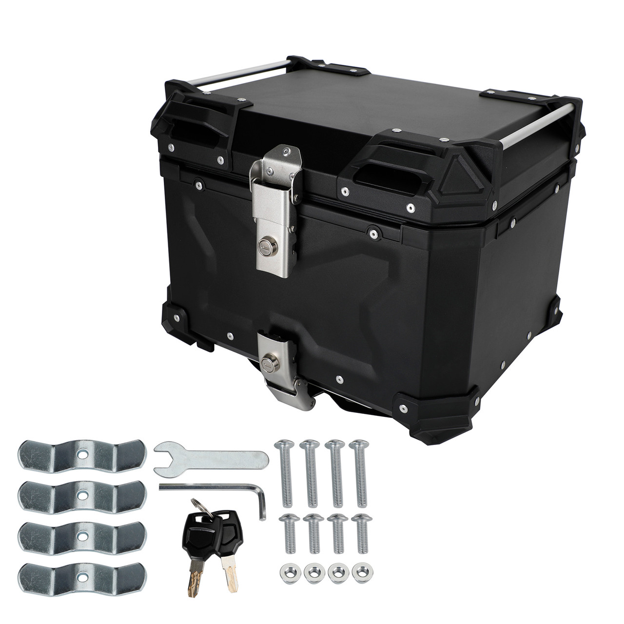 Universal Tail Box Case Top Luggage Box 45L For Bmw R1200GS R1250GS F750GS 850GS