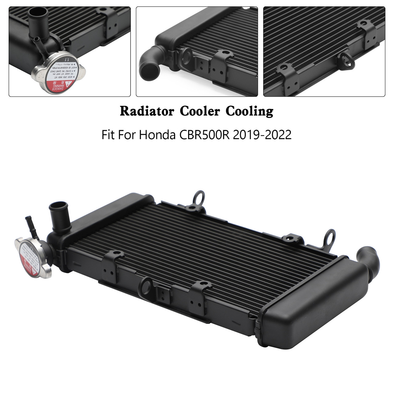 Aluminum Radiator Cooling Cooler For Honda CBR500R CBR 500 R 2019-2022