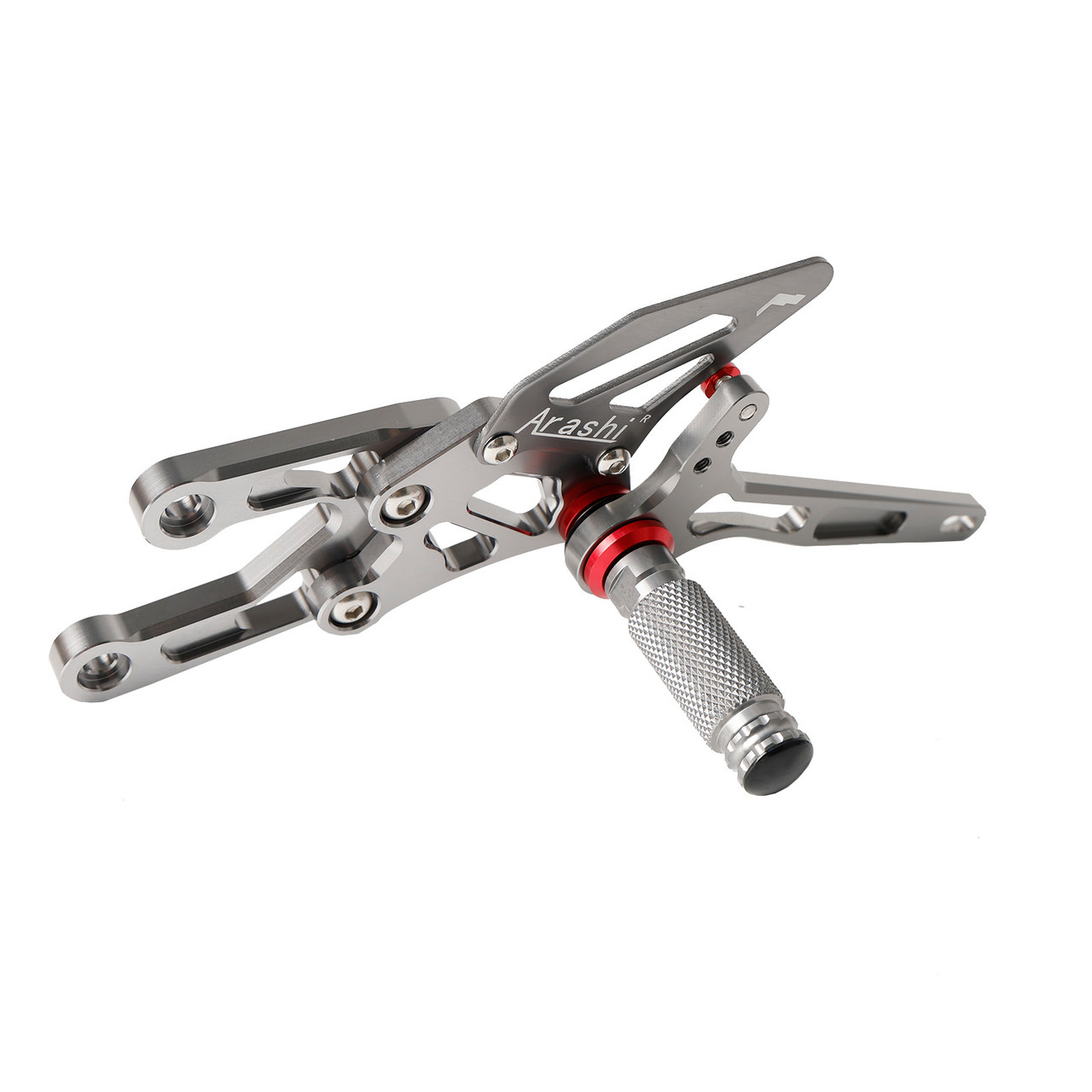 Racing Gray Rear Sets Footpegs Footrest For Honda CBR600RR 03-06