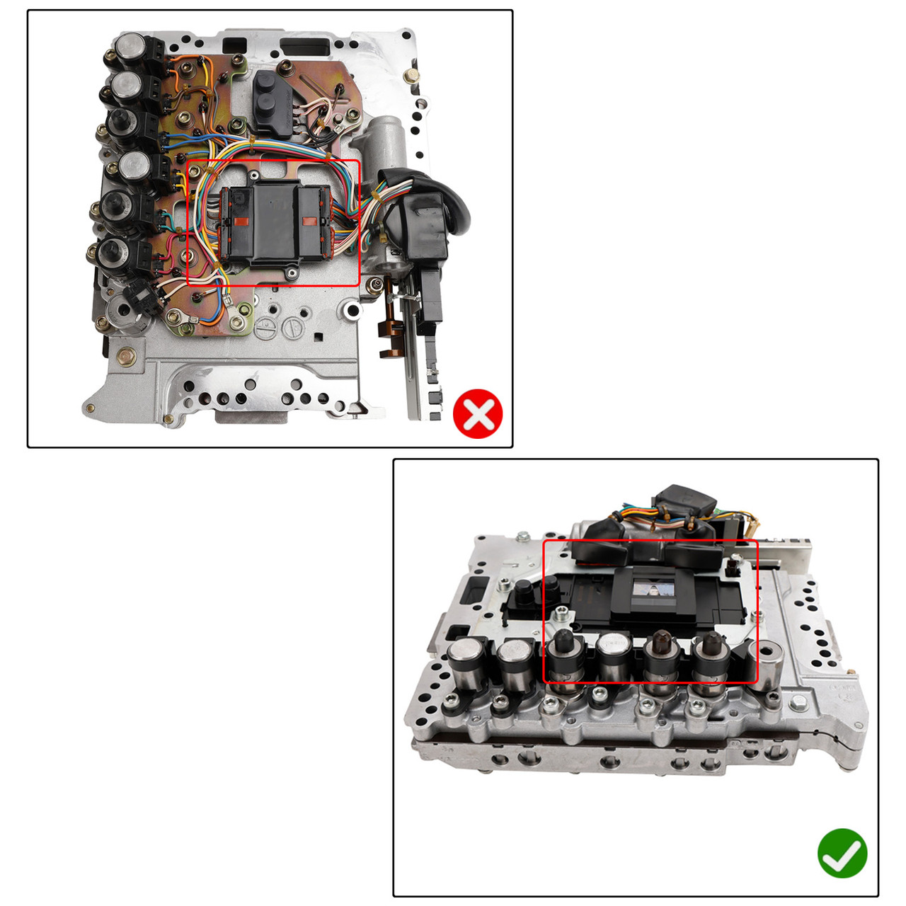 Infiniti FX35 2003-2008 5 SP R/AWD V6 3.5L RE5R05A 0260550002 Valve Body Solenoid TCM