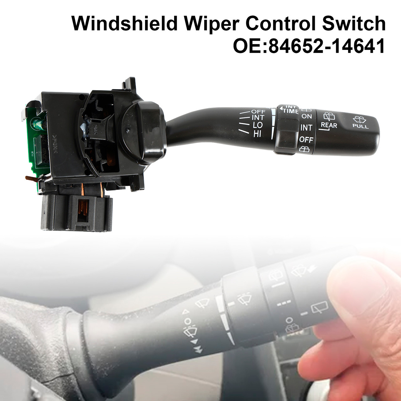 Windshield Wiper Control Switch 84652-14641 for Toyota 00-05 4Runner 98 Supra