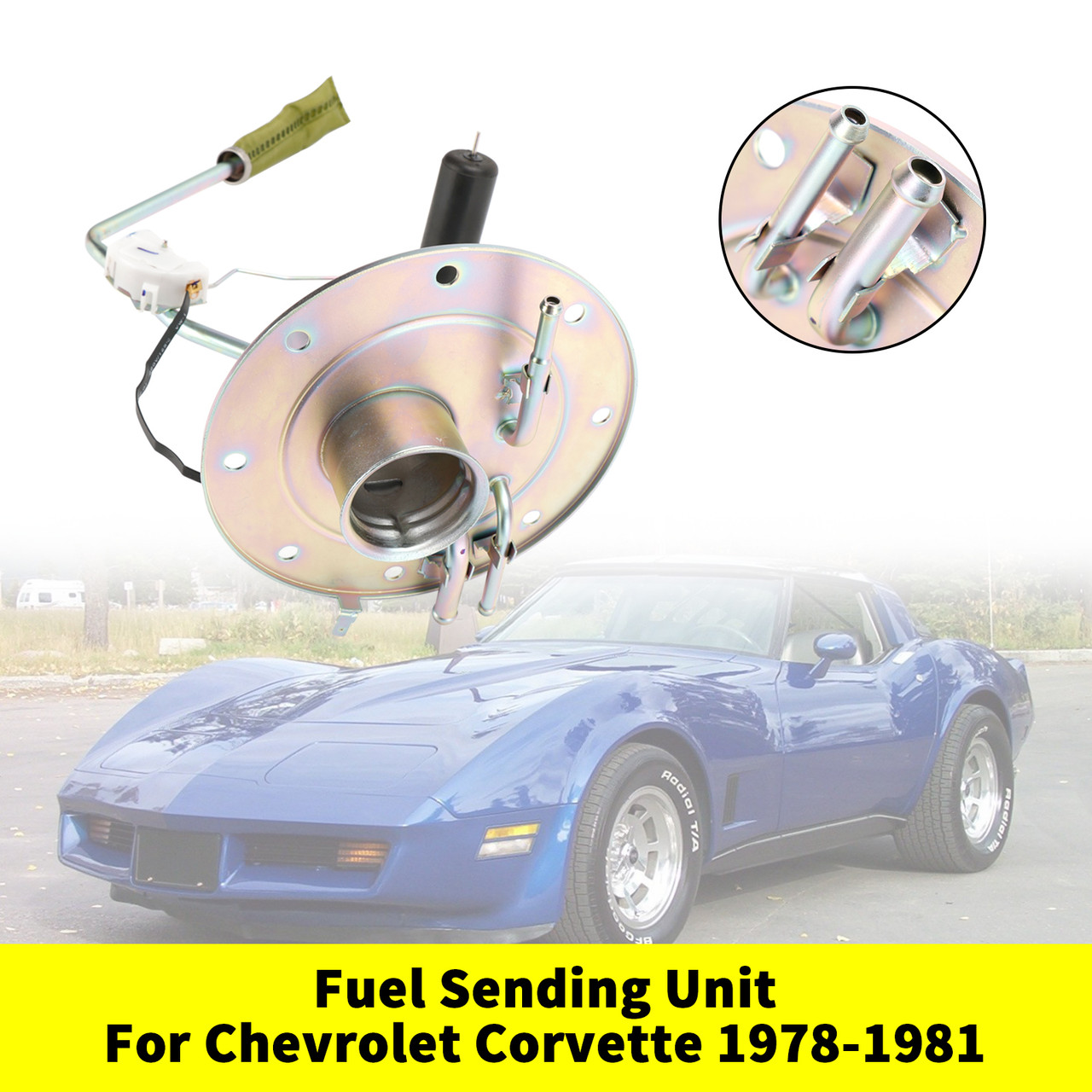 Gas Tank Fuel Sending Unit 3/8 Feed AM-39086513 fit Chevy Corvette 1978-1981