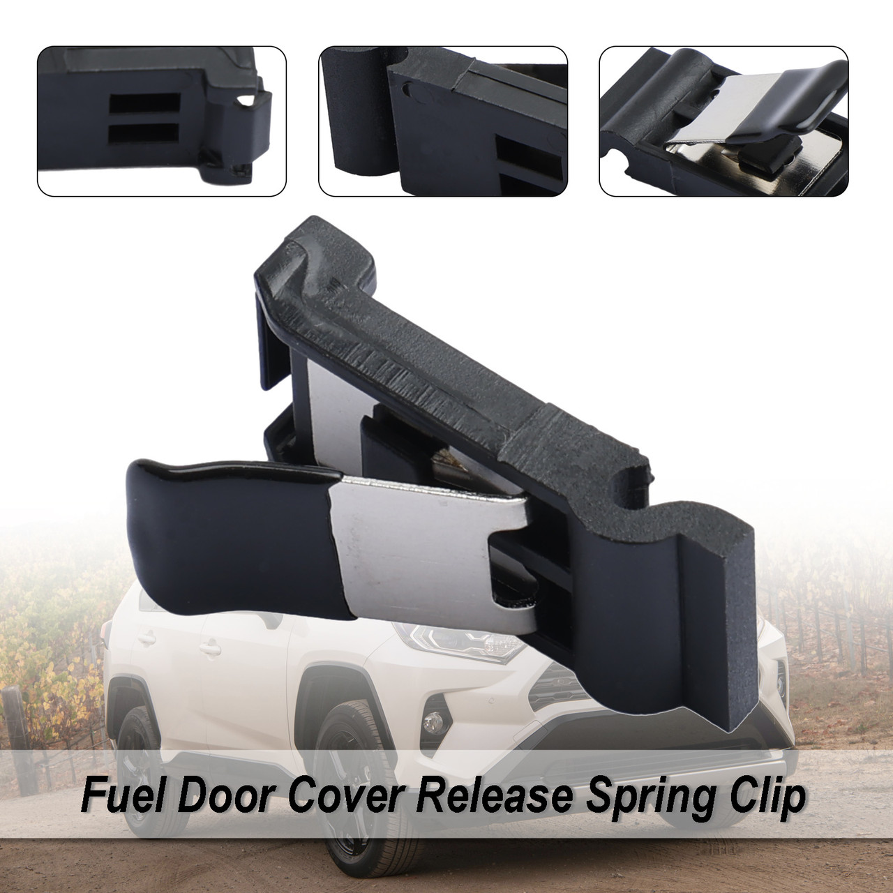 Fuel Door Cover Release Spring Clip For Toyota Rav4 2019-2021