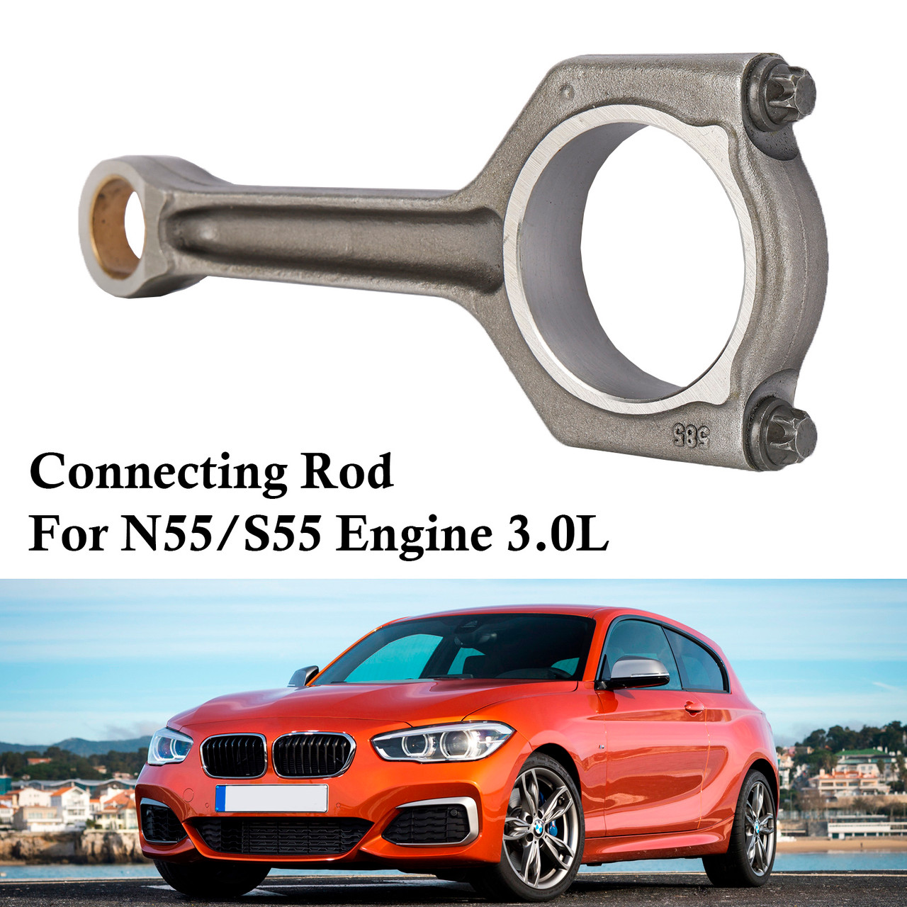 Connecting Rod 11247586492 For BMW 535i M3 M4 X5 F10 F30 F82 F87 N55 3.0L