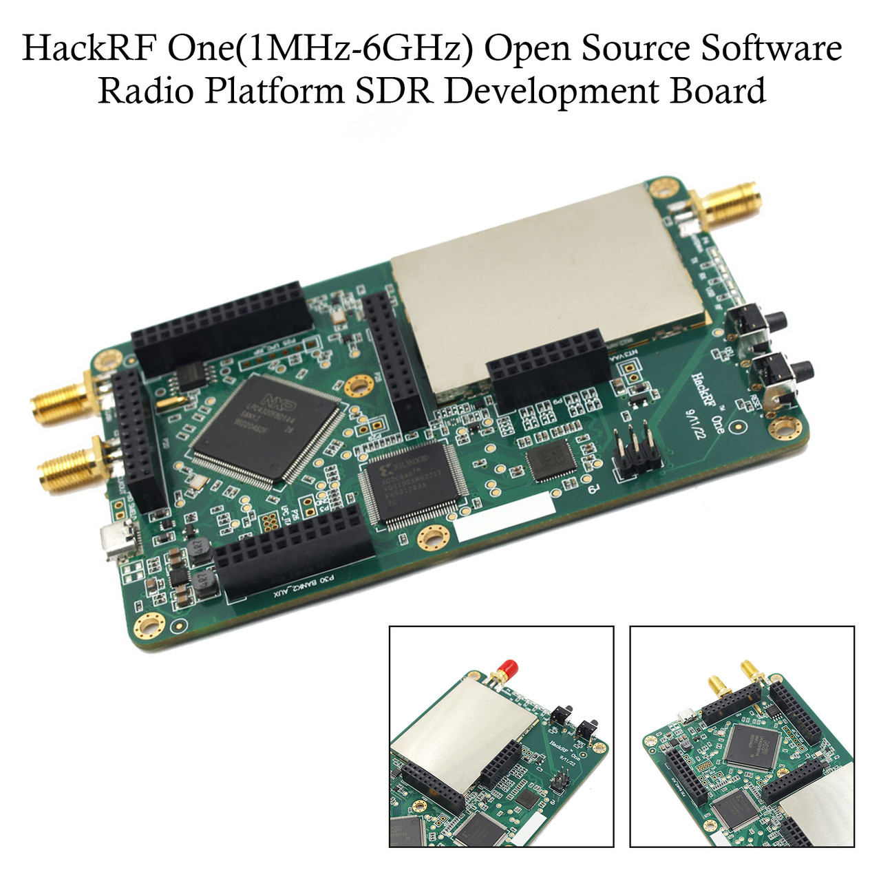 HackRF One Software Defined Radio - 1MHz-6GHz Open Source SDR Development Board