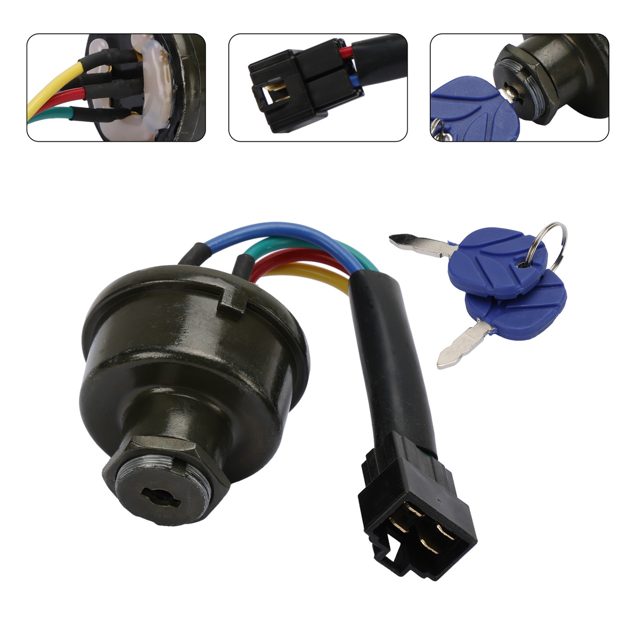 Ignition Switch 82826806 87304791 For New Holland TT45A TT50A