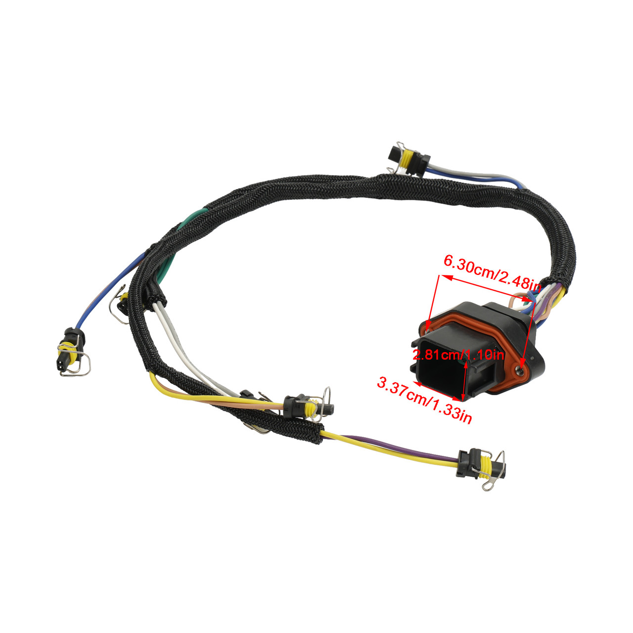 419-0841 215-3249 Fuel Injector Wiring Harness For CAT C9