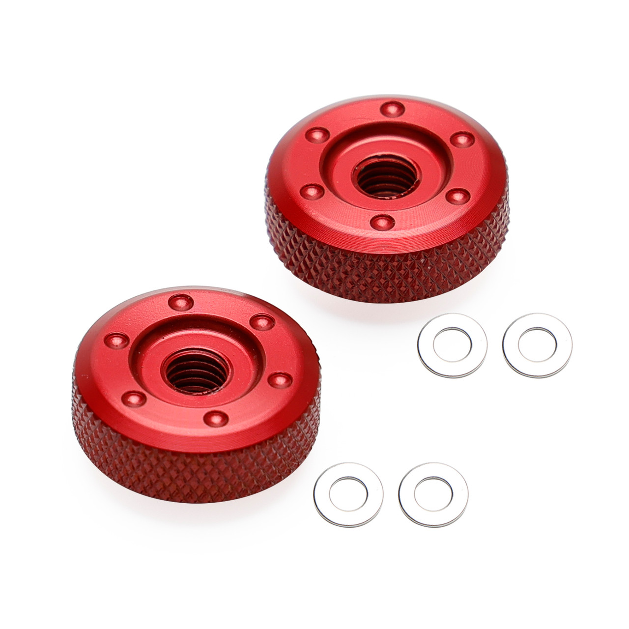 Chain Adjustment Nuts Red For Honda CT125 Monkey DAX Gorilla 125 Grom MSX125