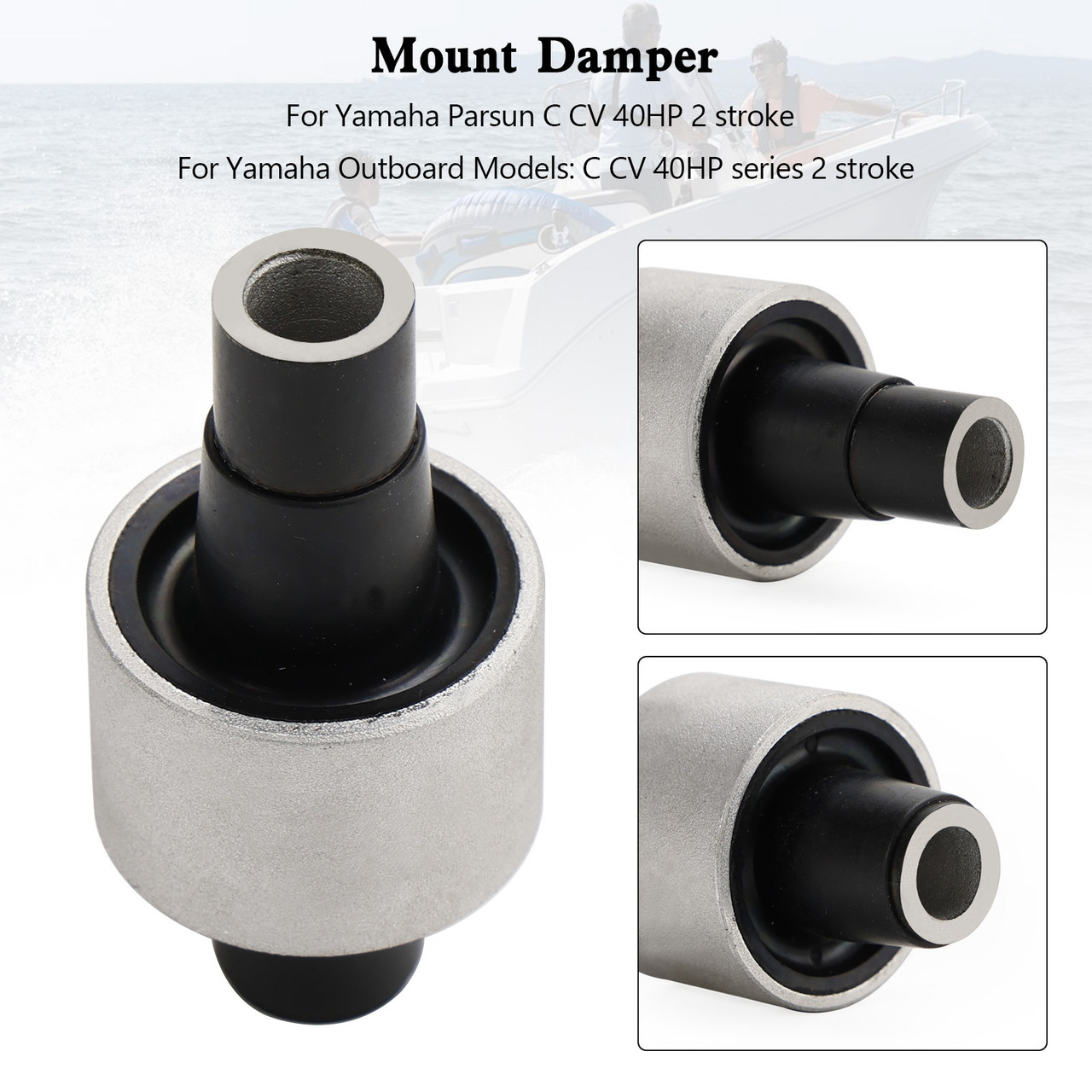 679-44514-00-94 Mount Damper Lower For Yamaha Parsun Outboard 40HP C CV 40 Boat