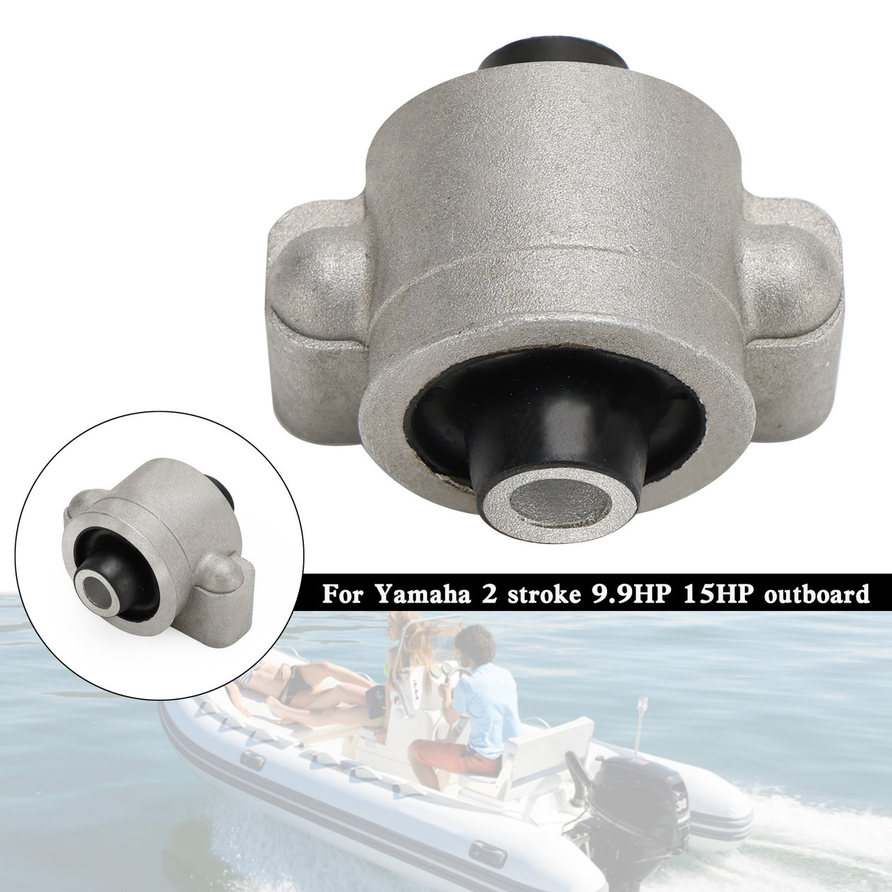 682-44514-01-94 Upper side mount damper for YAMAHA 2 stroke 9.9HP