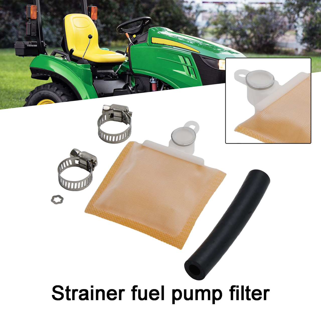 AM117116 Strainer fuel pump filter TY22462 For John Deere Lawn 425 445 455