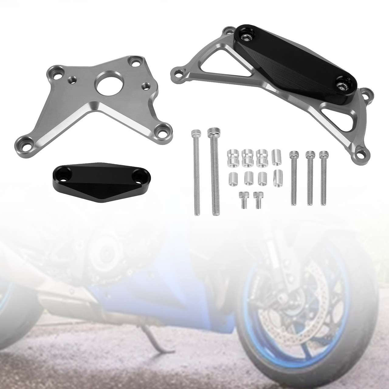 Engine Guards Protect Stator Engine Cover Black For Suzuki Gsx-S1000/Gt Katana TI