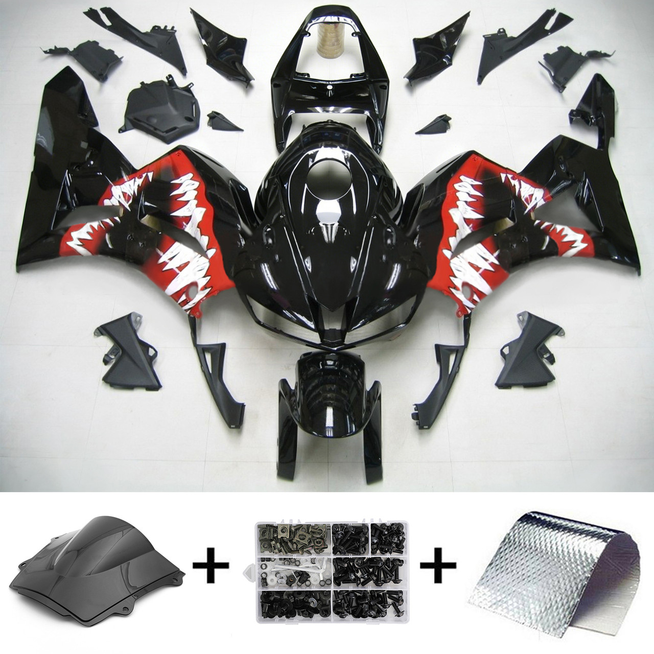 2013-2020 Honda CBR600RR Amotopart Fairing Kit Generic #137