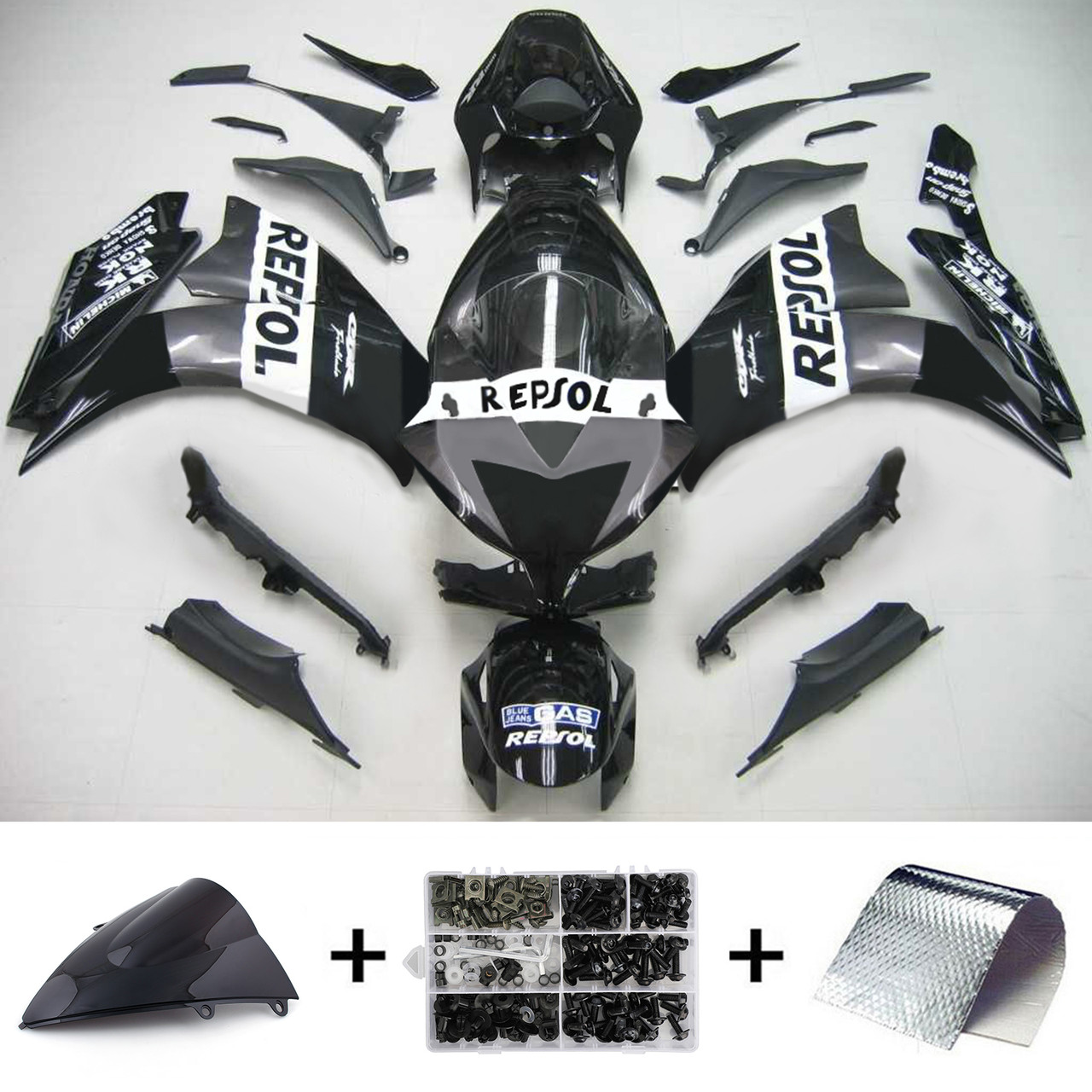 2012-2016 Honda CBR1000RR Amotopart Fairing Kit Generic #108