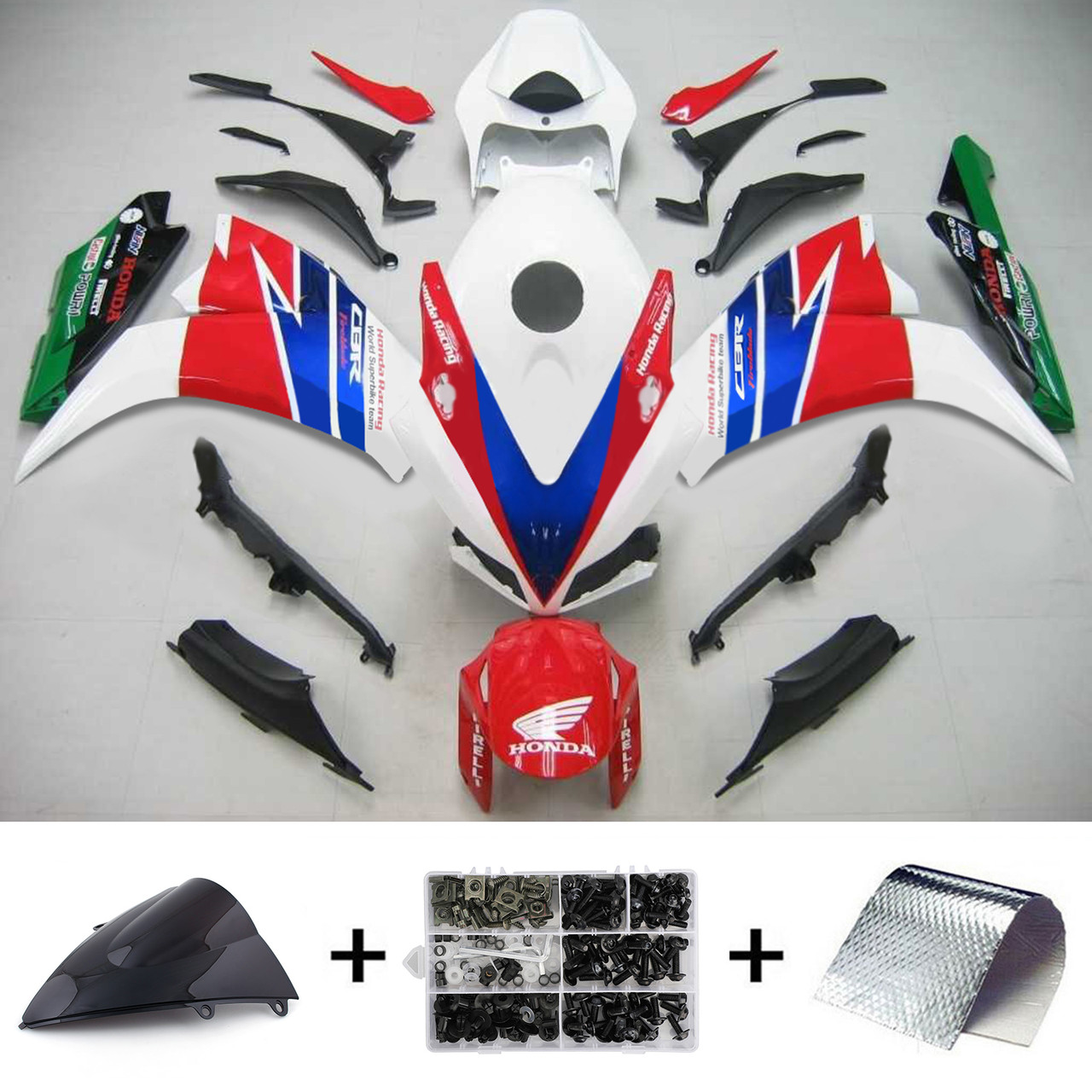 2012-2016 Honda CBR1000RR Amotopart Fairing Kit Generic #110