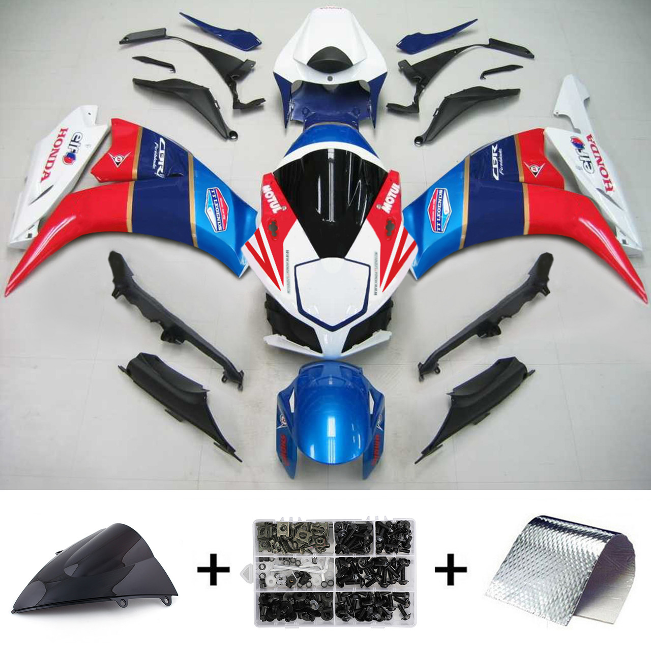 2012-2016 Honda CBR1000RR Amotopart Fairing Kit Generic #137