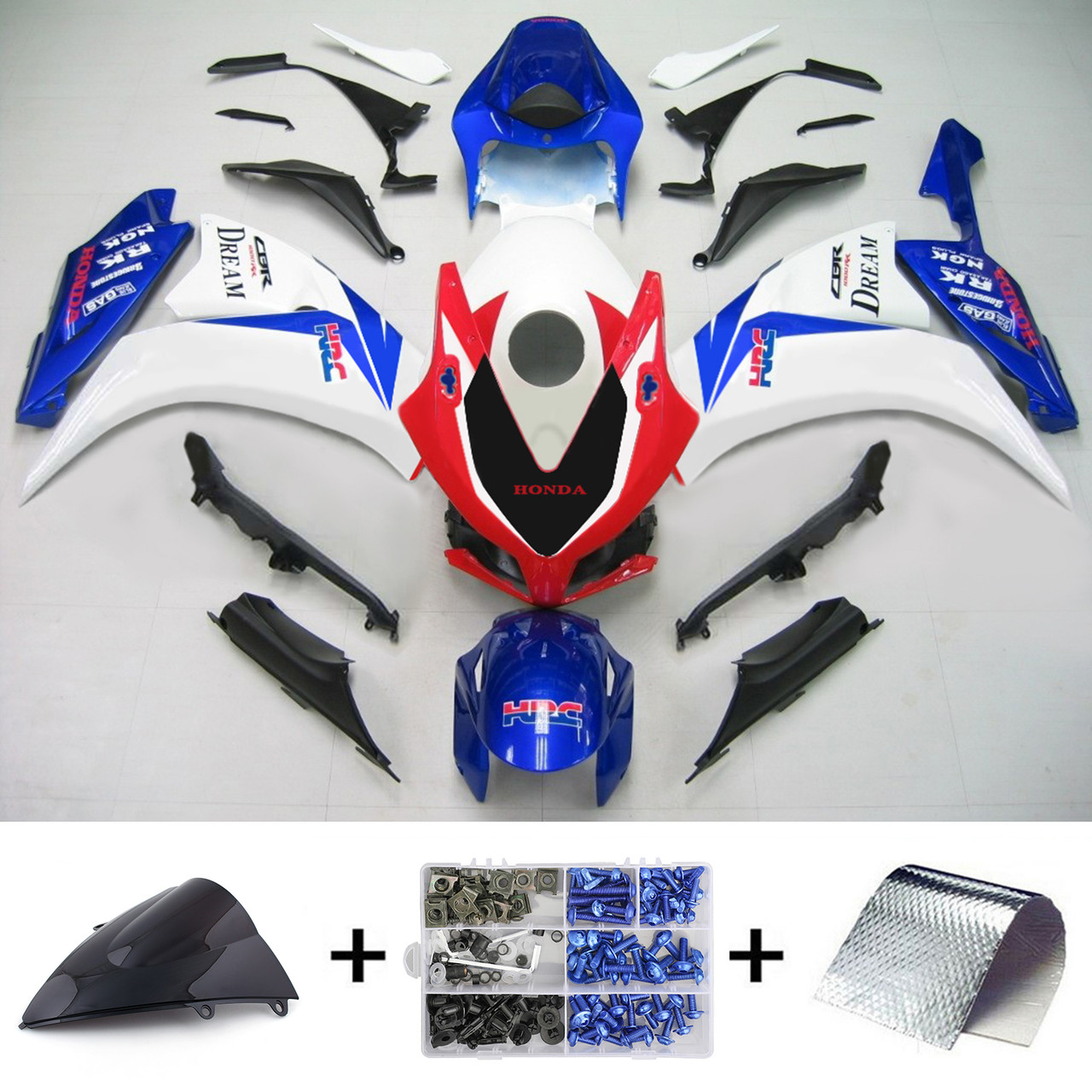 2012-2016 Honda CBR1000RR Amotopart Fairing Kit Generic #146