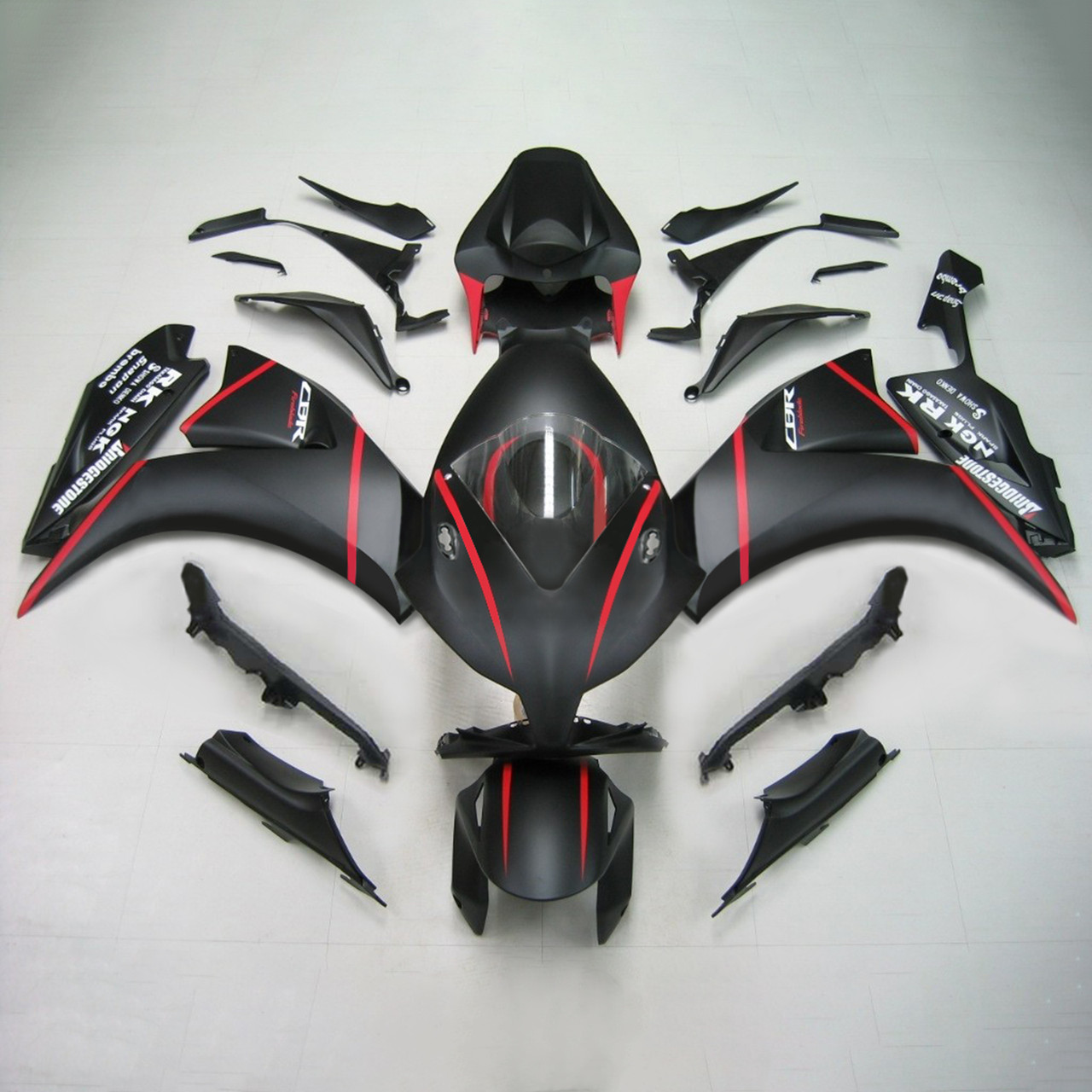 2012-2016 Honda CBR1000RR Amotopart Fairing Kit Generic #147