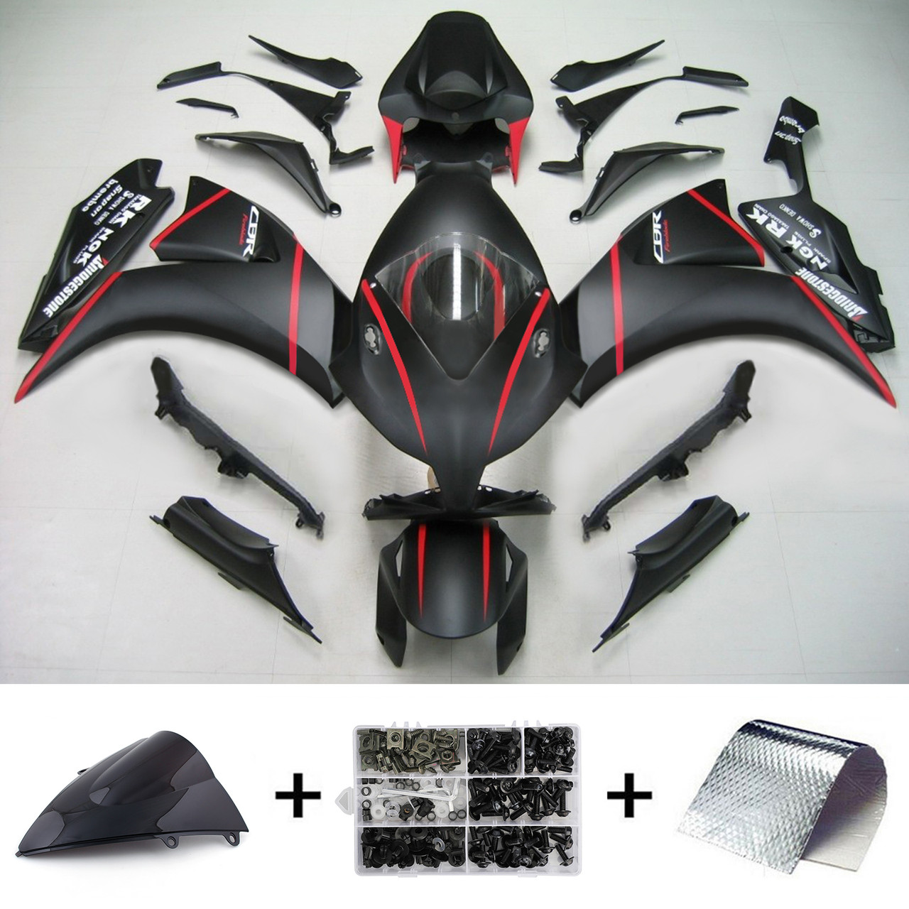 2012-2016 Honda CBR1000RR Amotopart Fairing Kit Generic #147