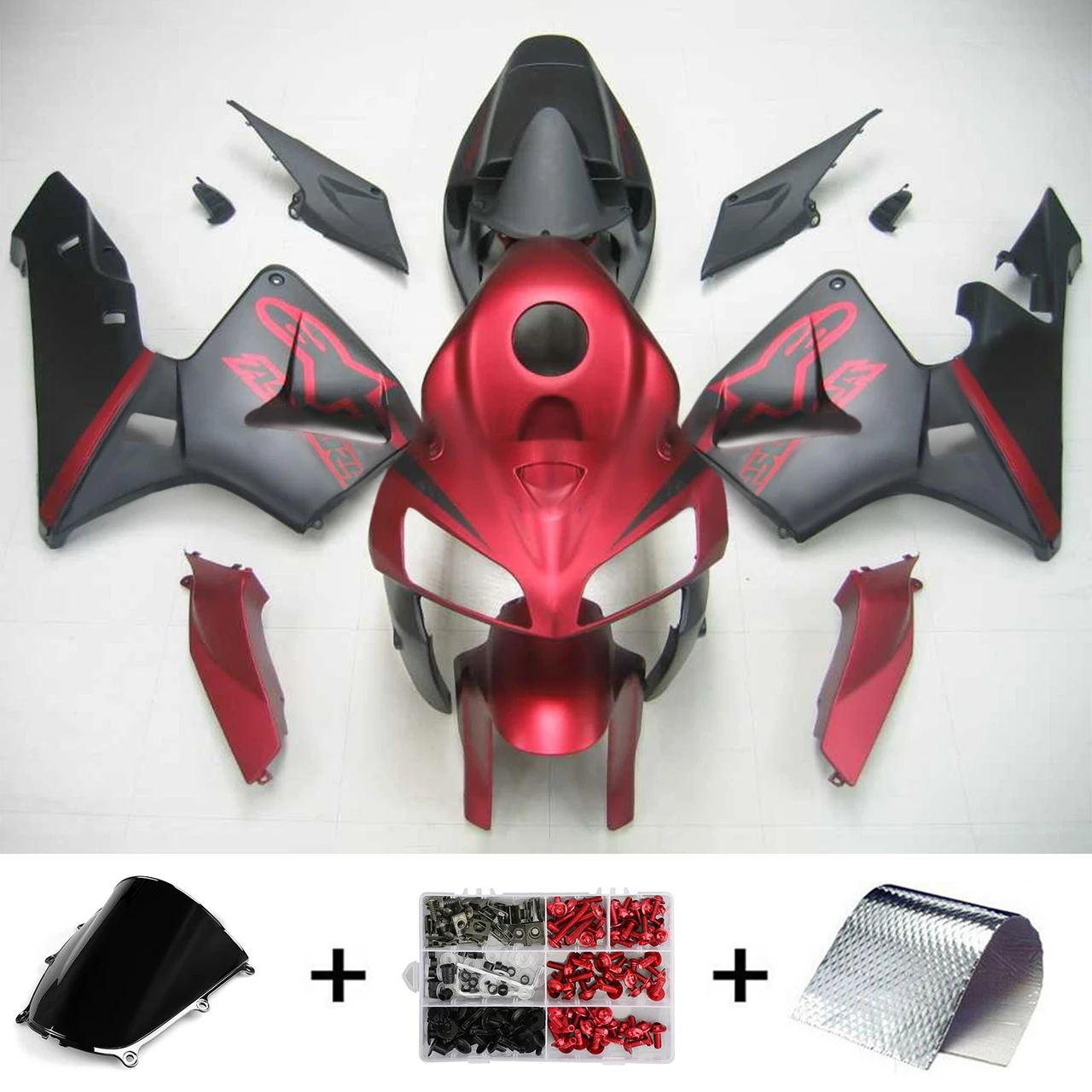 2005-2006 Honda CBR600RR Amotopart Fairing Kit Generic #174
