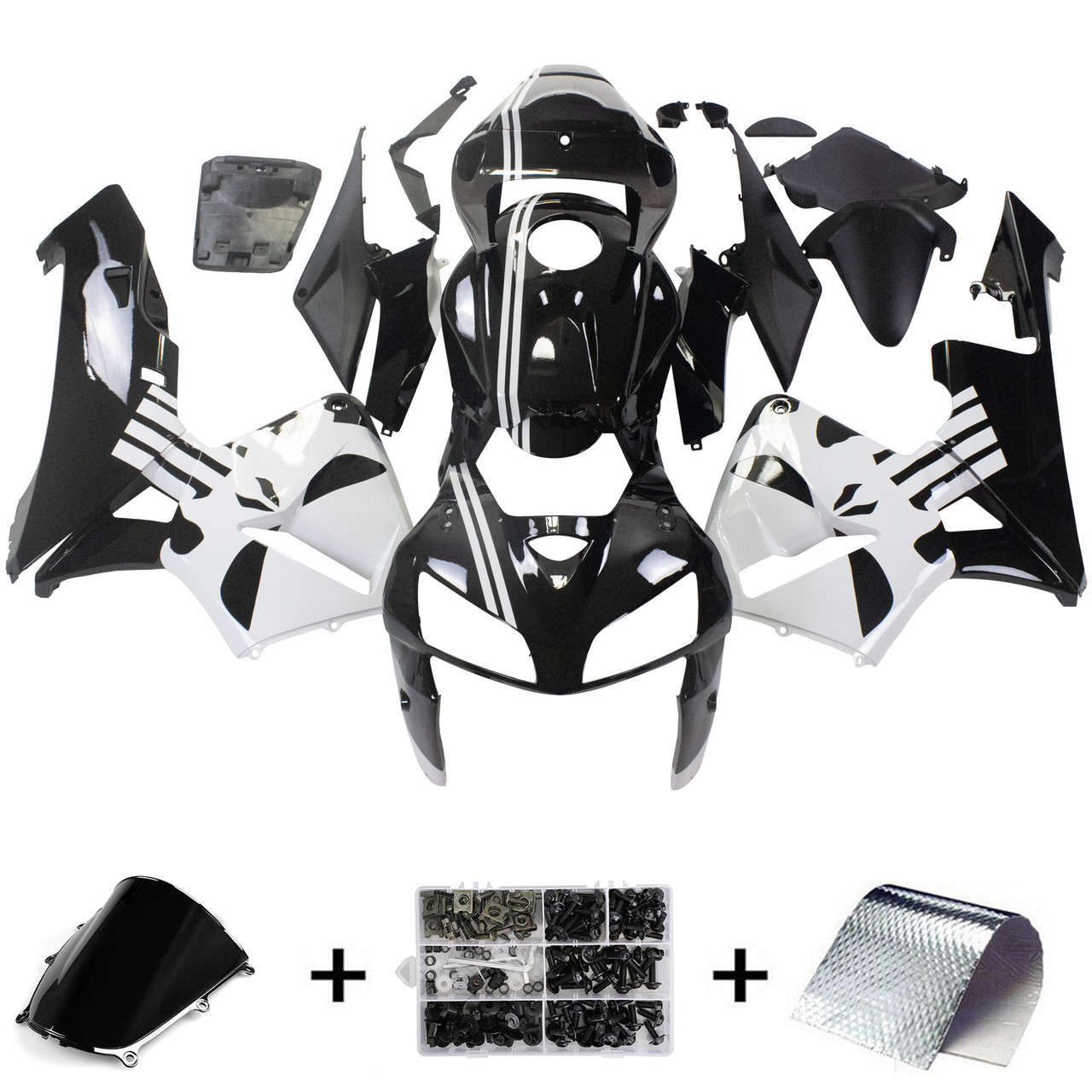 2005-2006 Honda CBR600RR Amotopart Fairing Kit Generic #196