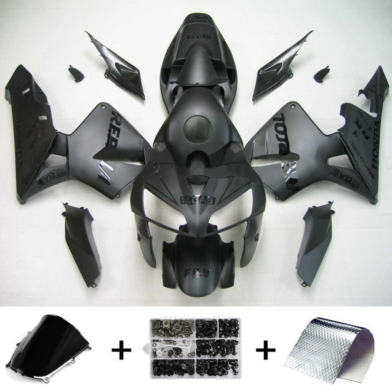 2005-2006 Honda CBR600RR Amotopart Fairing Kit Generic #201