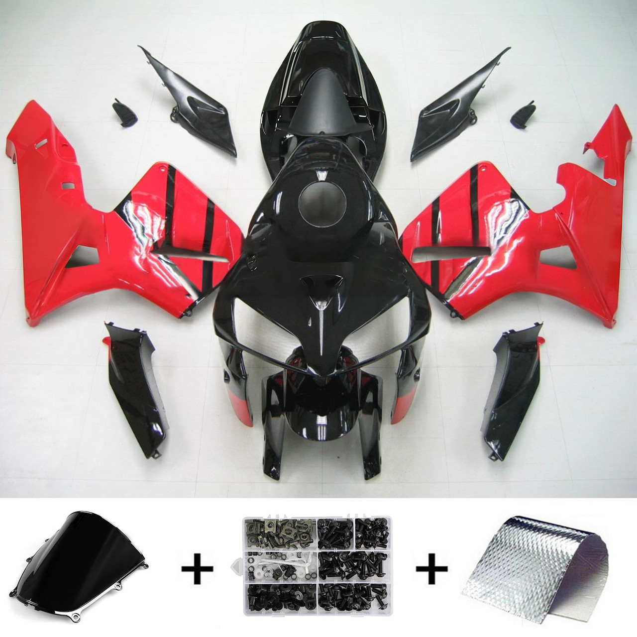 2005-2006 Honda CBR600RR Amotopart Fairing Kit Generic #209