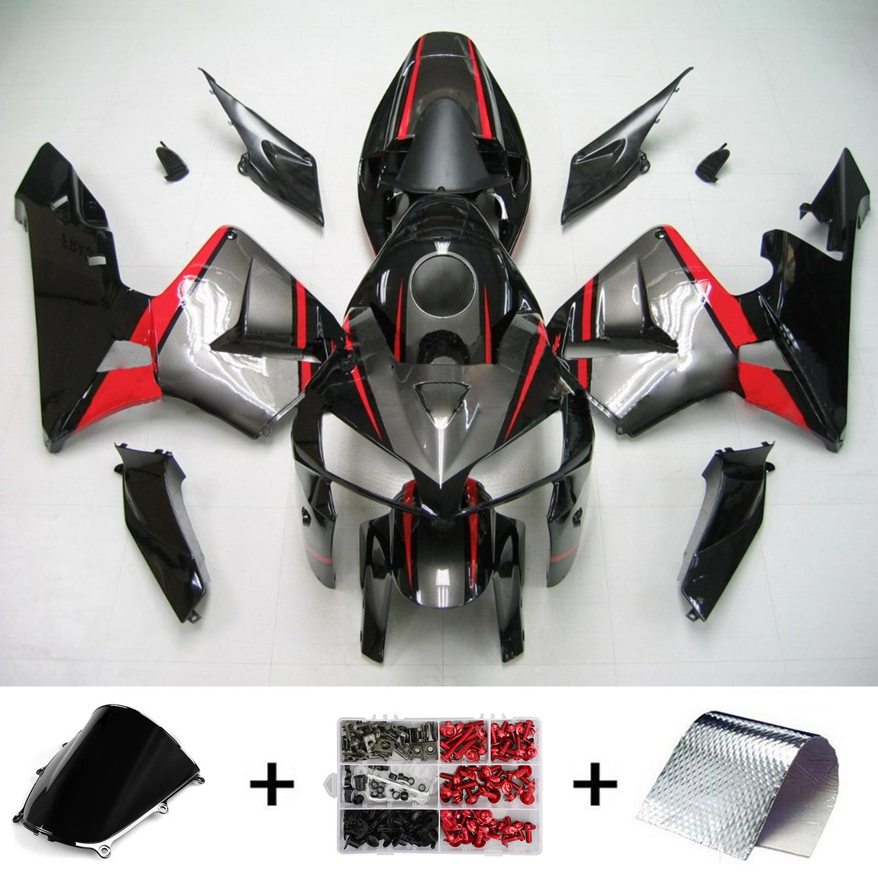 2005-2006 Honda CBR600RR Amotopart Fairing Kit Generic #213