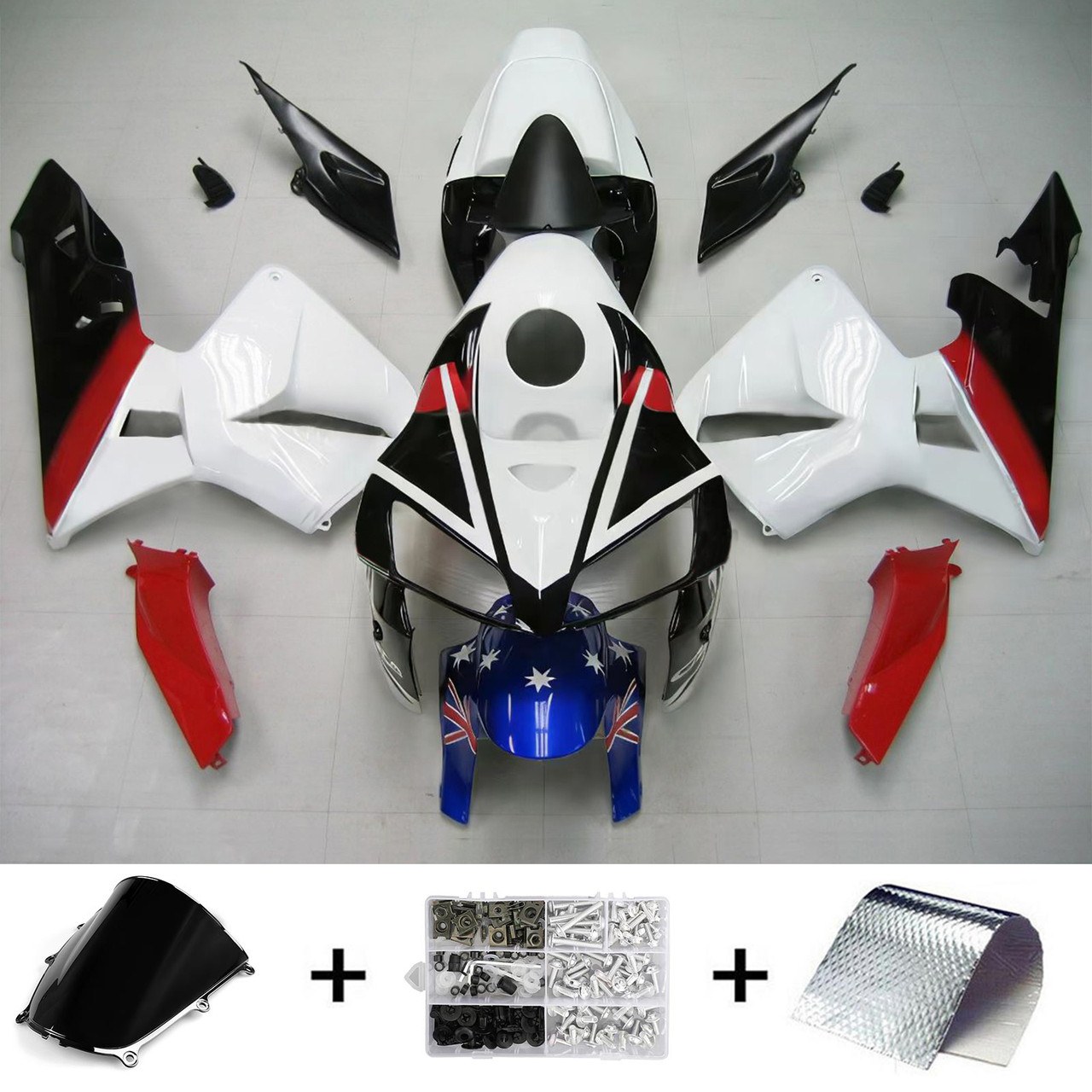2005-2006 Honda CBR600RR Amotopart Fairing Kit Generic #229