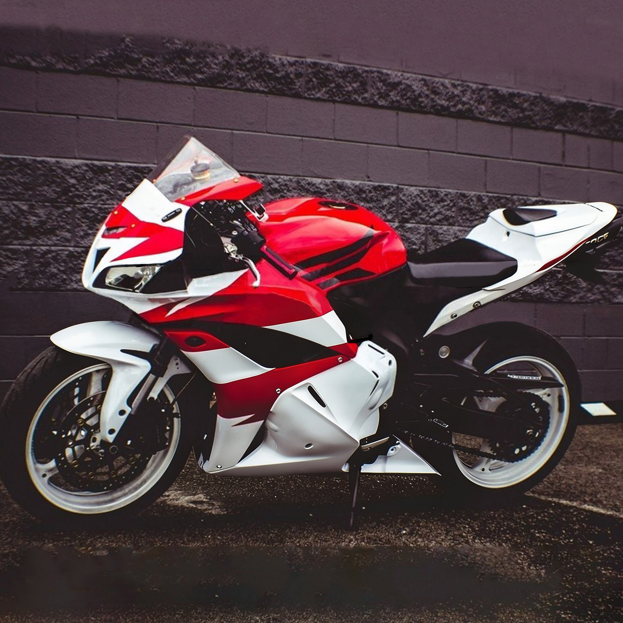 2009-2012 Honda CBR600RR Amotopart Fairing Kit Generic #115