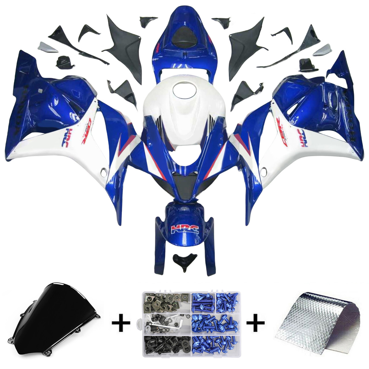 2009-2012 Honda CBR600RR Amotopart Fairing Kit Generic #125