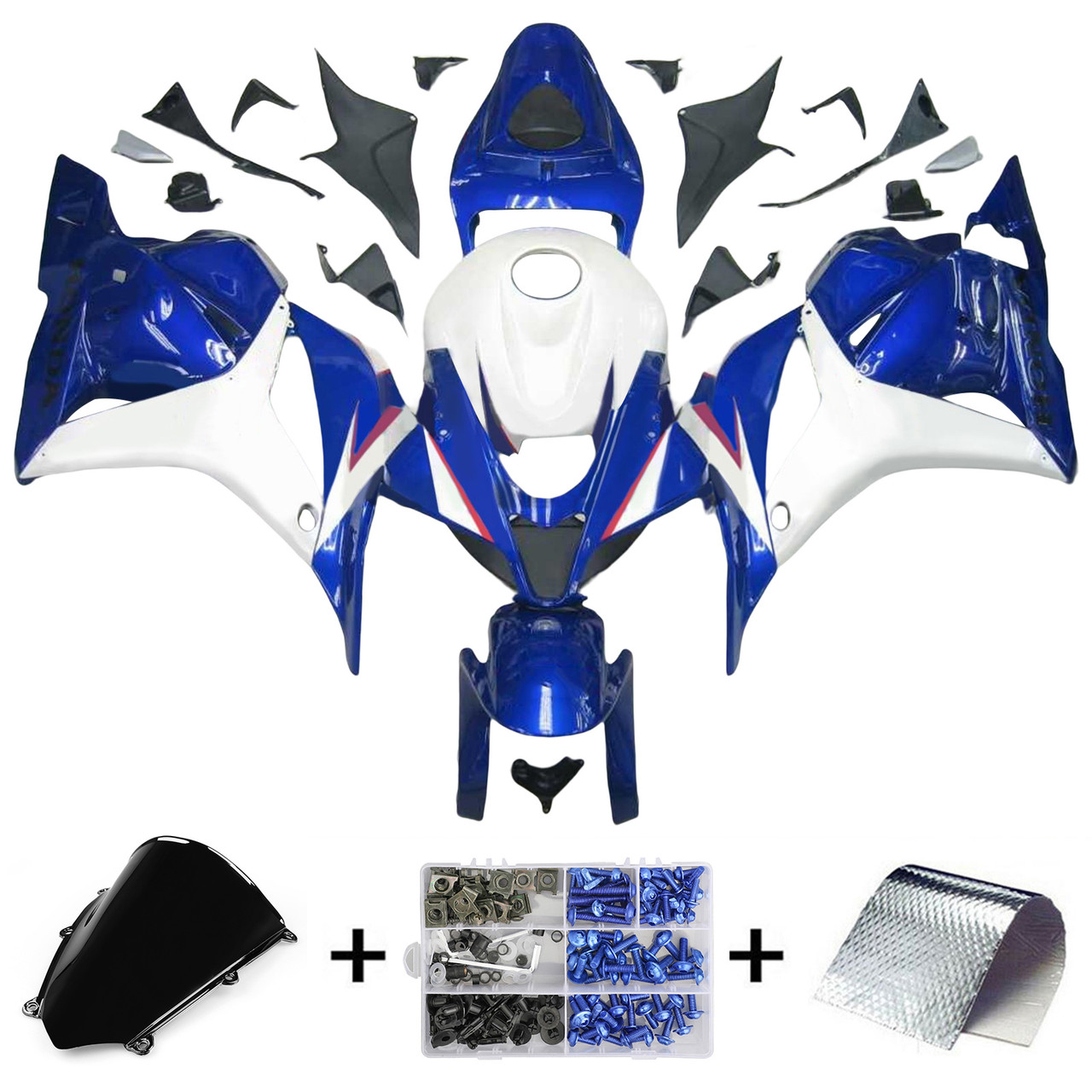 2009-2012 Honda CBR600RR Amotopart Fairing Kit Generic #125