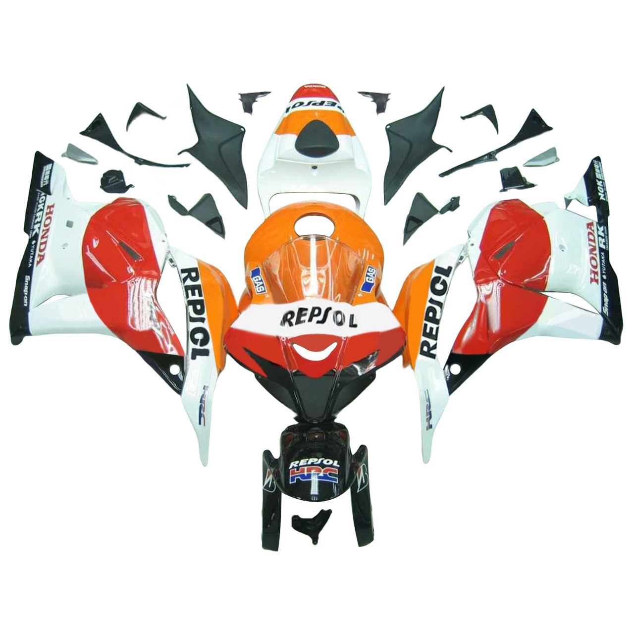 2009-2012 Honda CBR600RR Amotopart Fairing Kit Generic #126