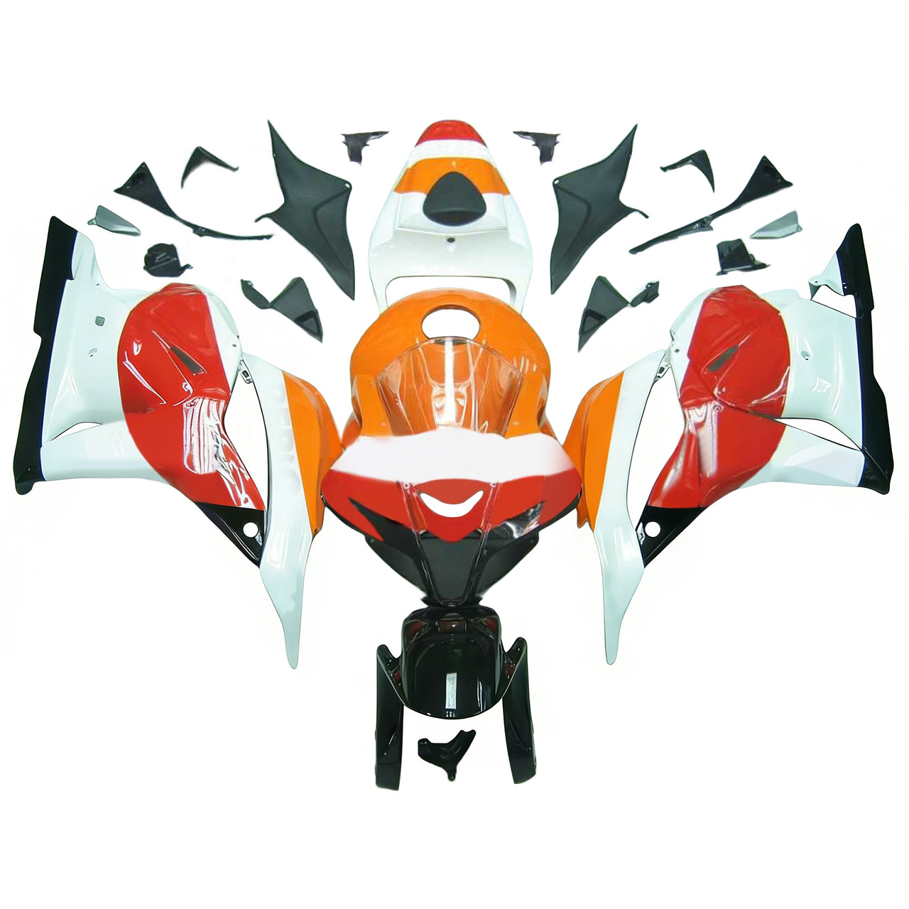 2009-2012 Honda CBR600RR Amotopart Fairing Kit Generic #126