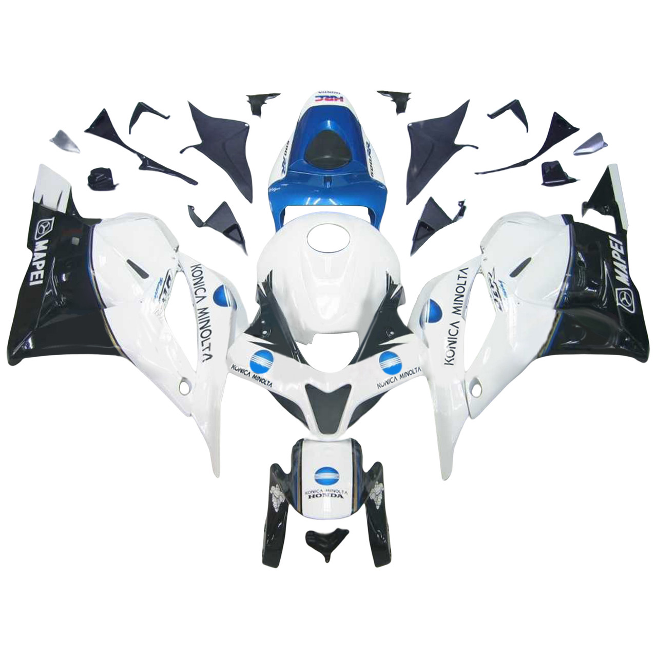 2009-2012 Honda CBR600RR Amotopart Fairing Kit Generic #133