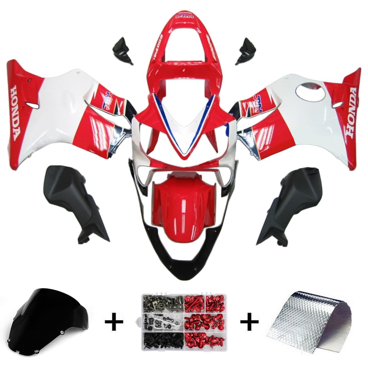 2001-2003 Honda CBR600 F4i Amotopart Fairing Kit Generic #118