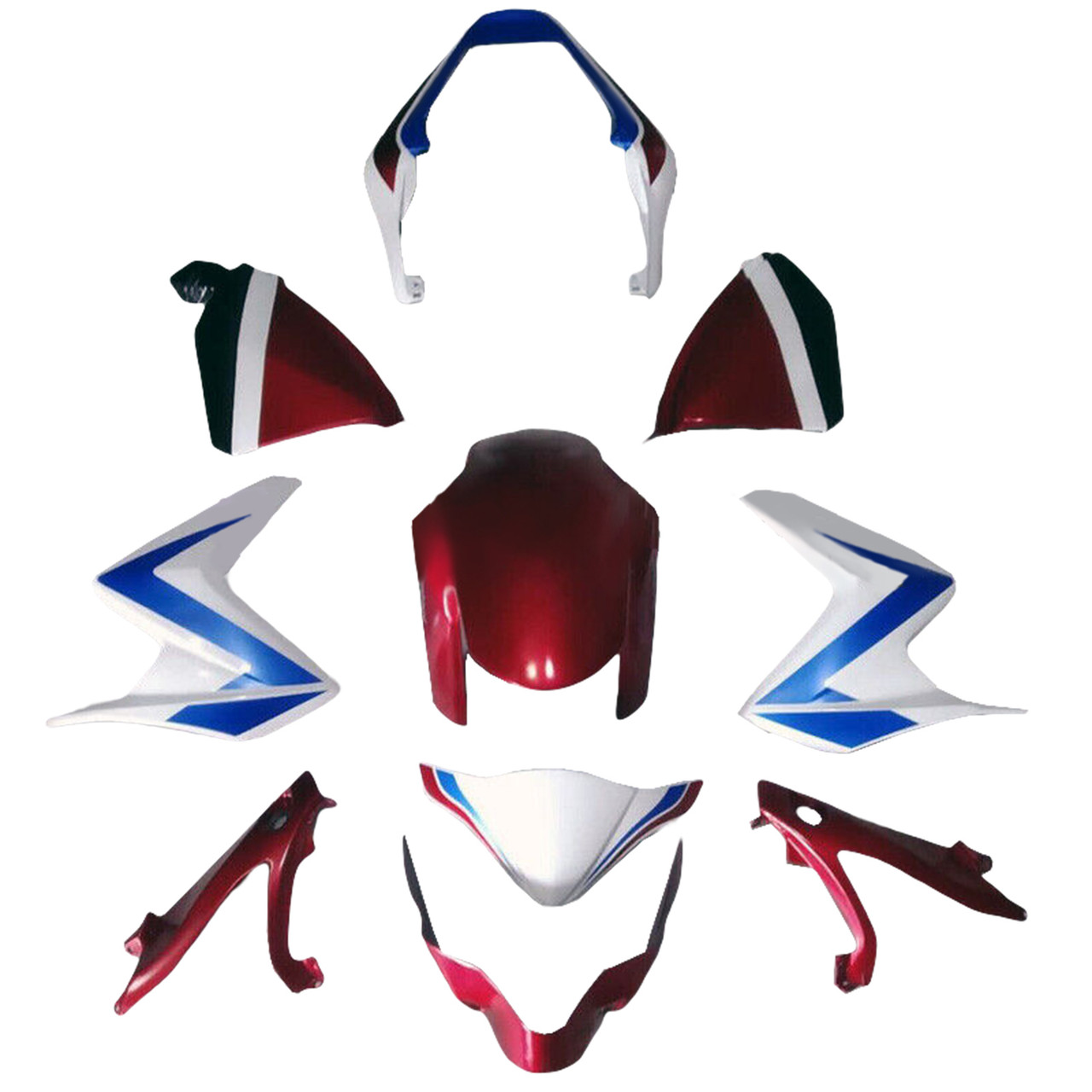 2008-2015 Honda CB1000R Amotopart Fairing Kit Generic #103