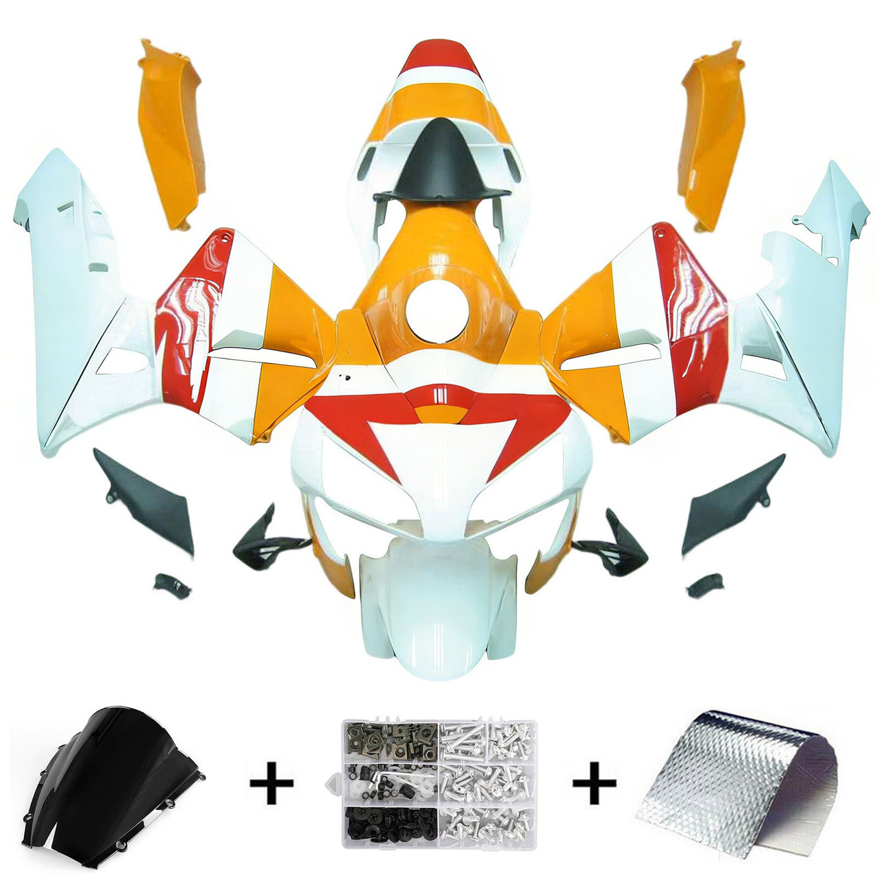 2003-2004 Honda CBR600RR Amotopart Fairing Kit Generic #133