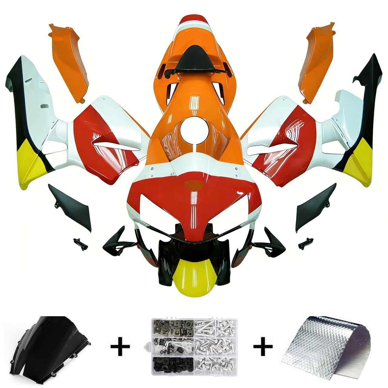 2003-2004 Honda CBR600RR Amotopart Fairing Kit Generic #195