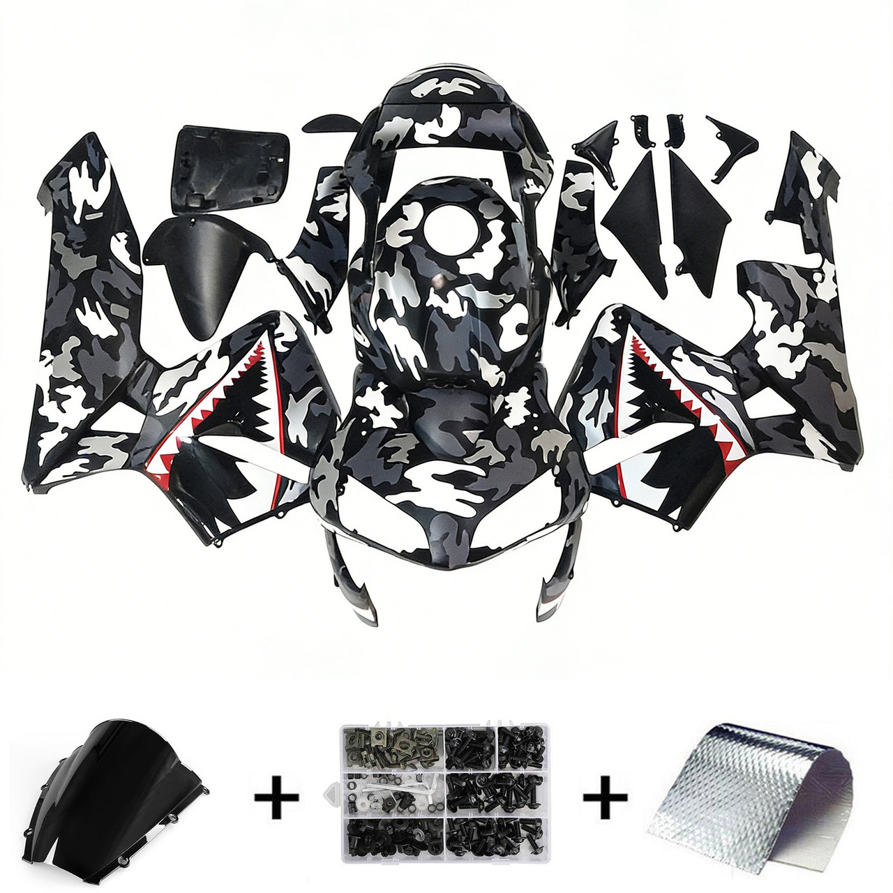 2003-2004 Honda CBR600RR Amotopart Fairing Kit Generic #196