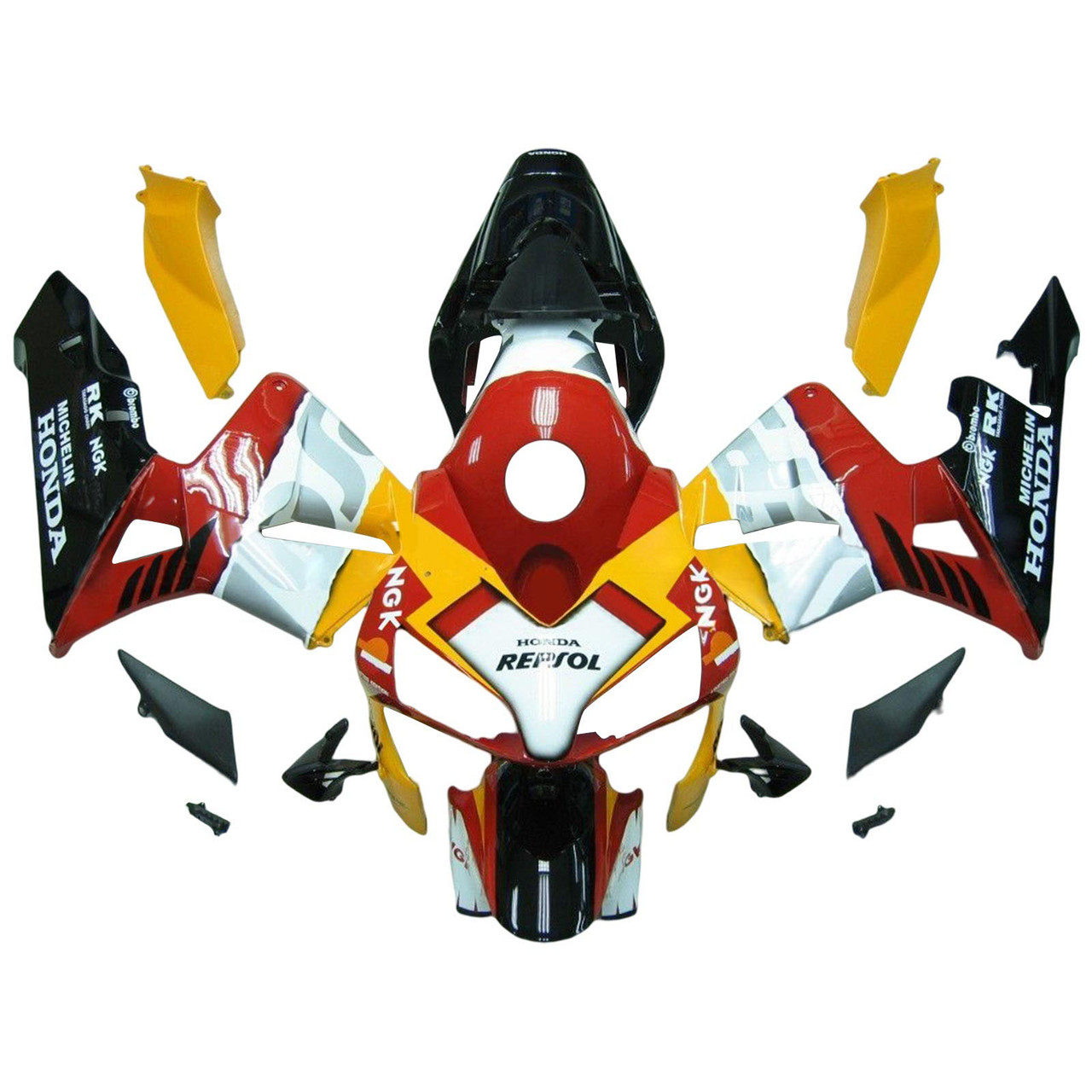 2003-2004 Honda CBR600RR Amotopart Fairing Kit Generic #204