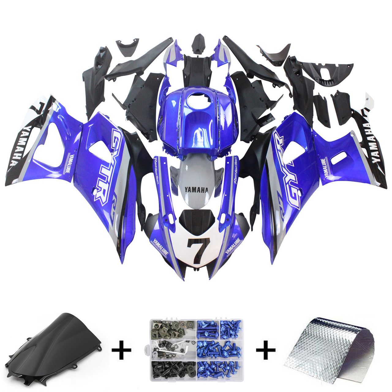 2022-2023 Yamaha YZF-R7 Amotopart Fairing Kit Generic #102