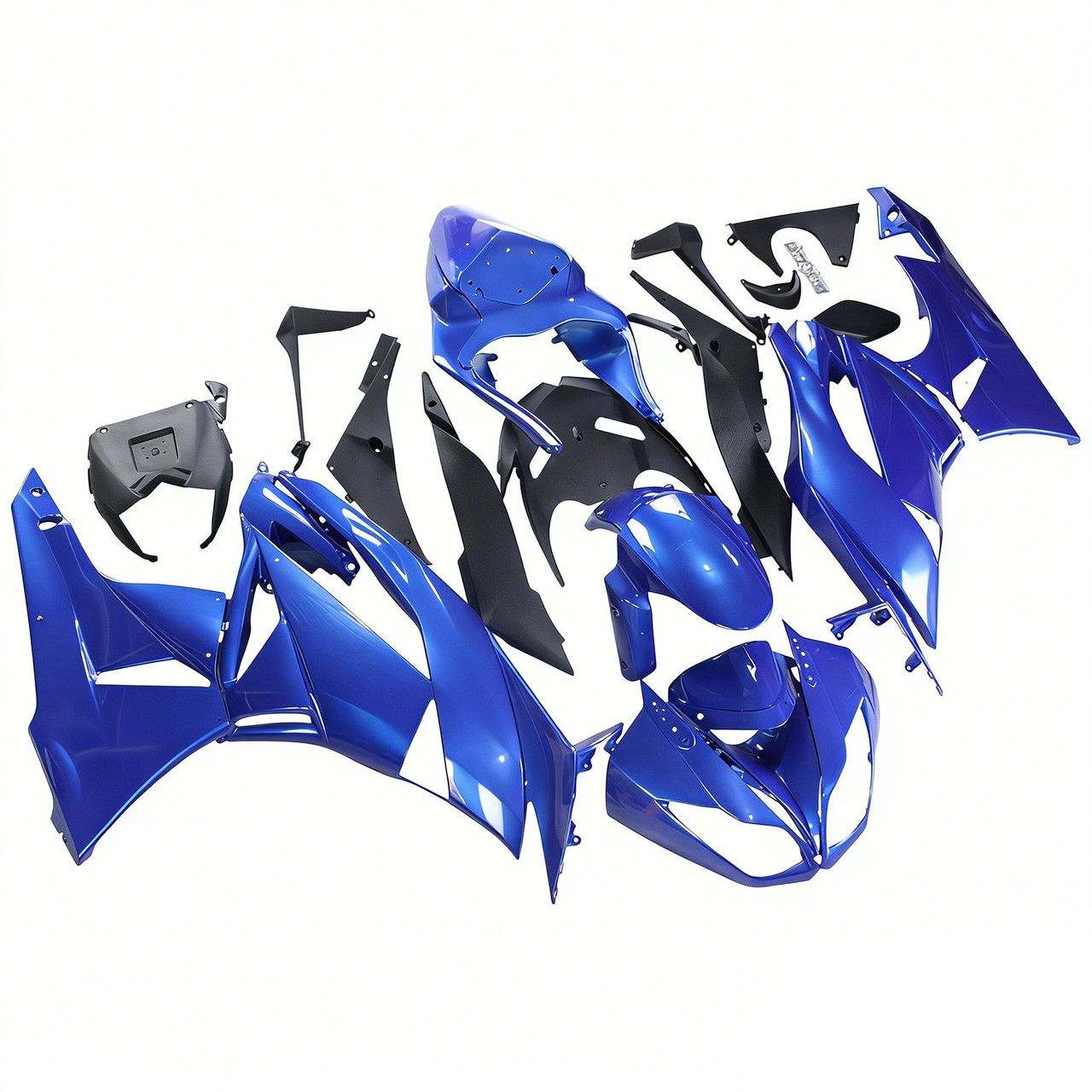 2009-2012 Kawasaki ZX6R 636 Amotopart Fairing Kit Generic #130